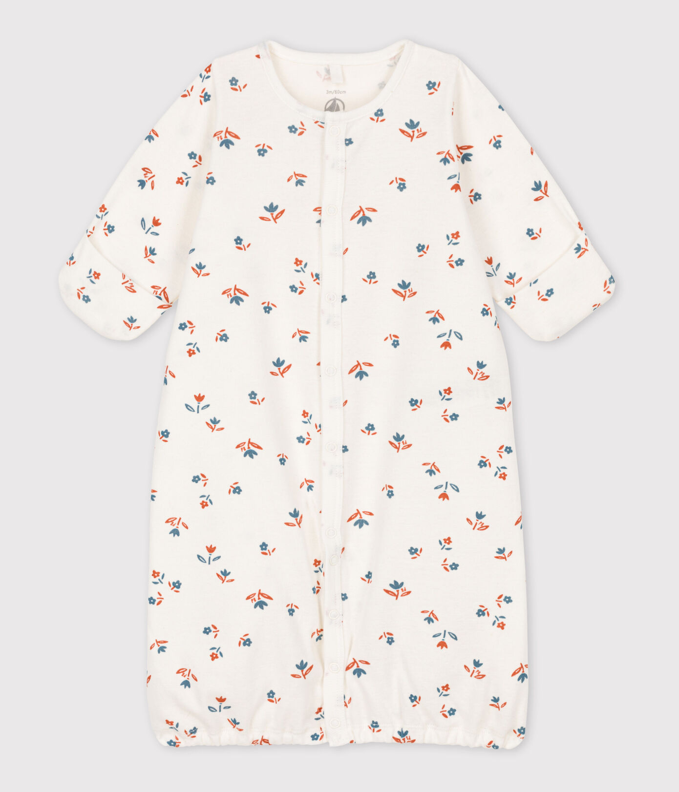 Combisac imprimé bébé en coton