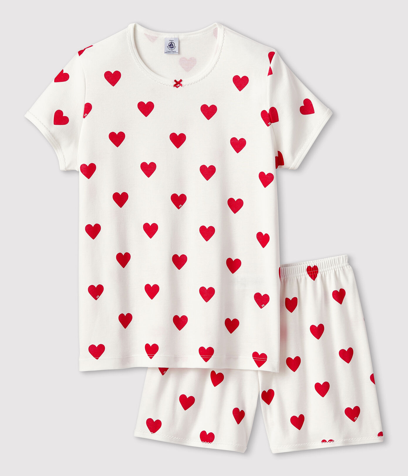 Pyjacourt cur fille en coton