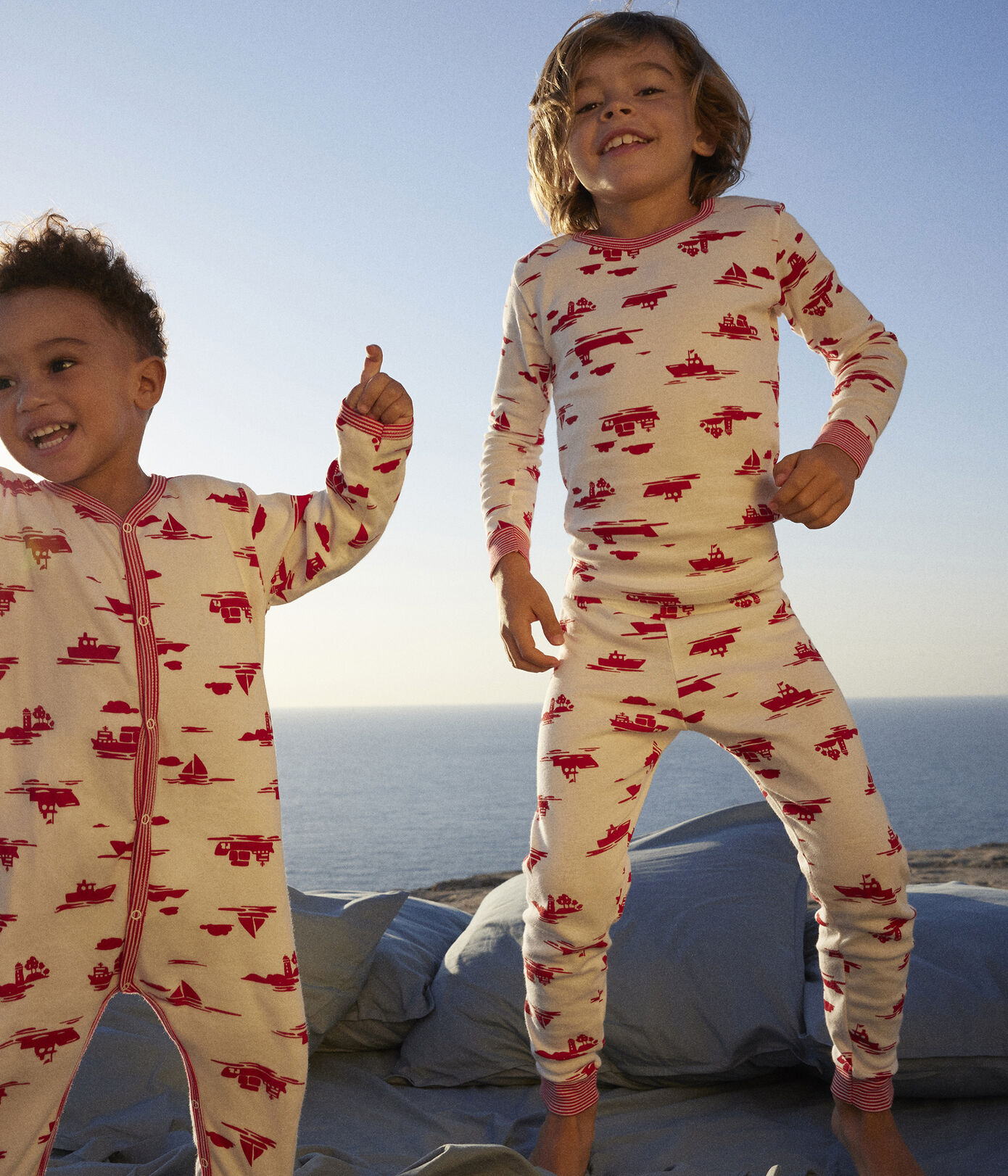 Pyjama Le Havre en tubique petite fille/petit garon