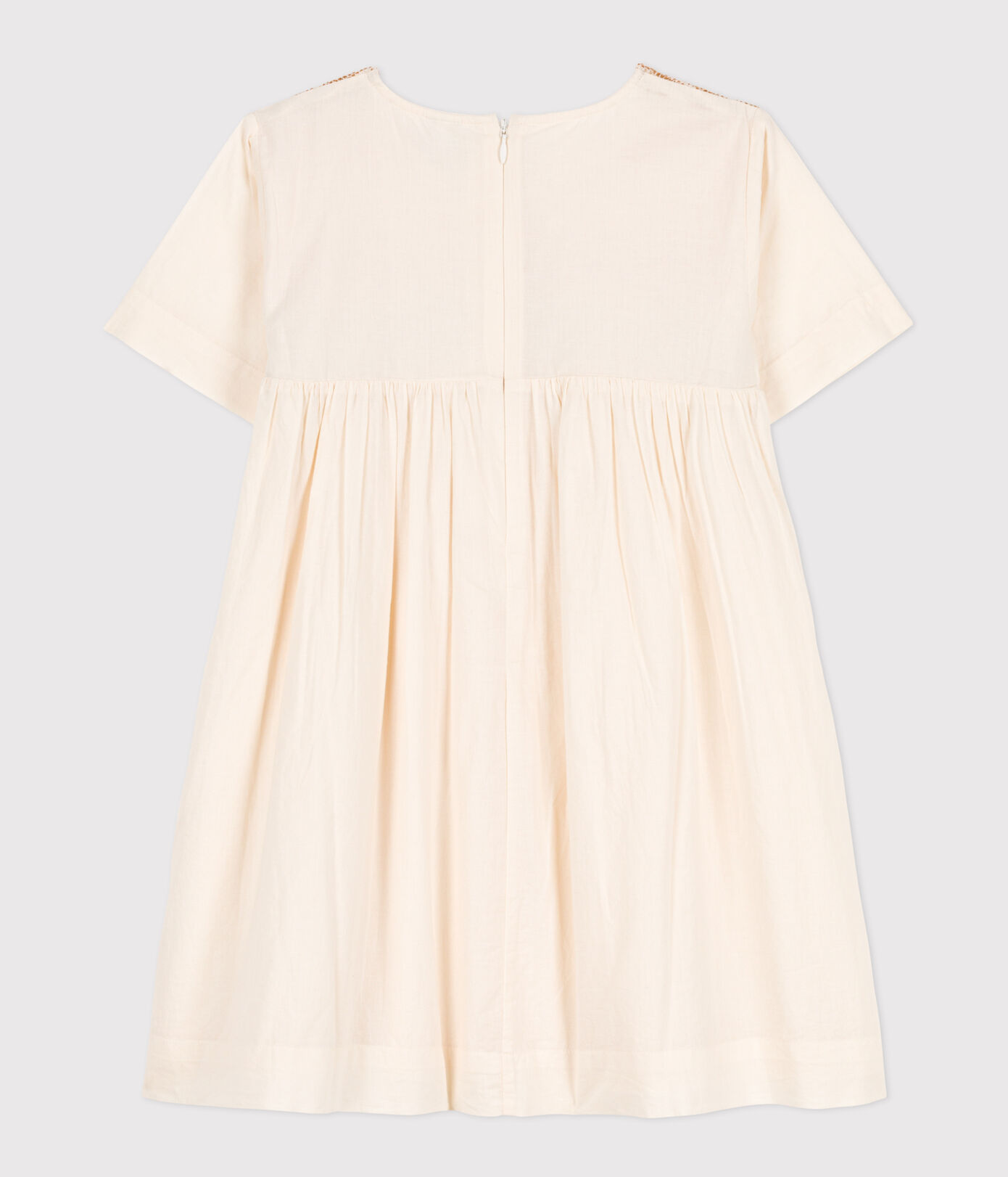 Robe en popeline enfant fille