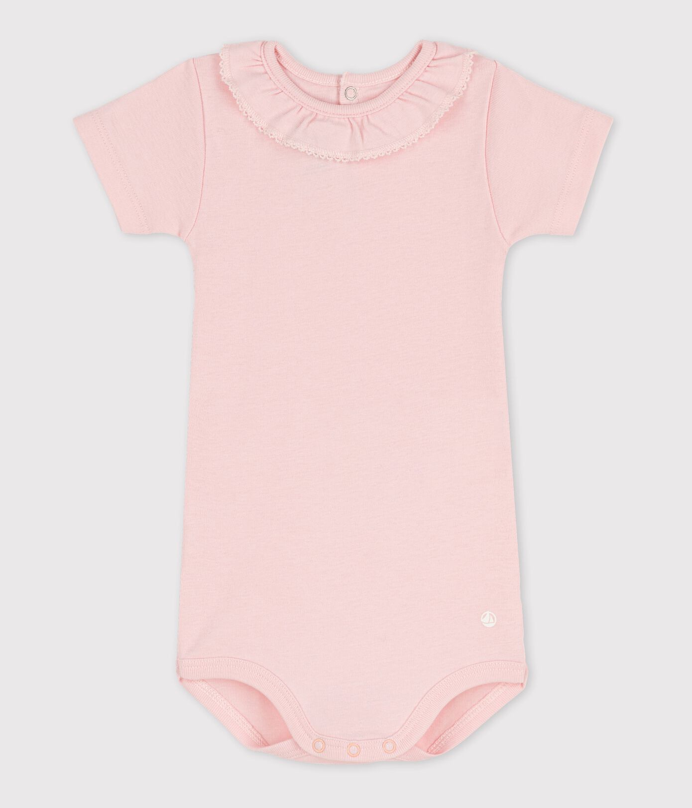 Body manches courtes bébé à collerette
