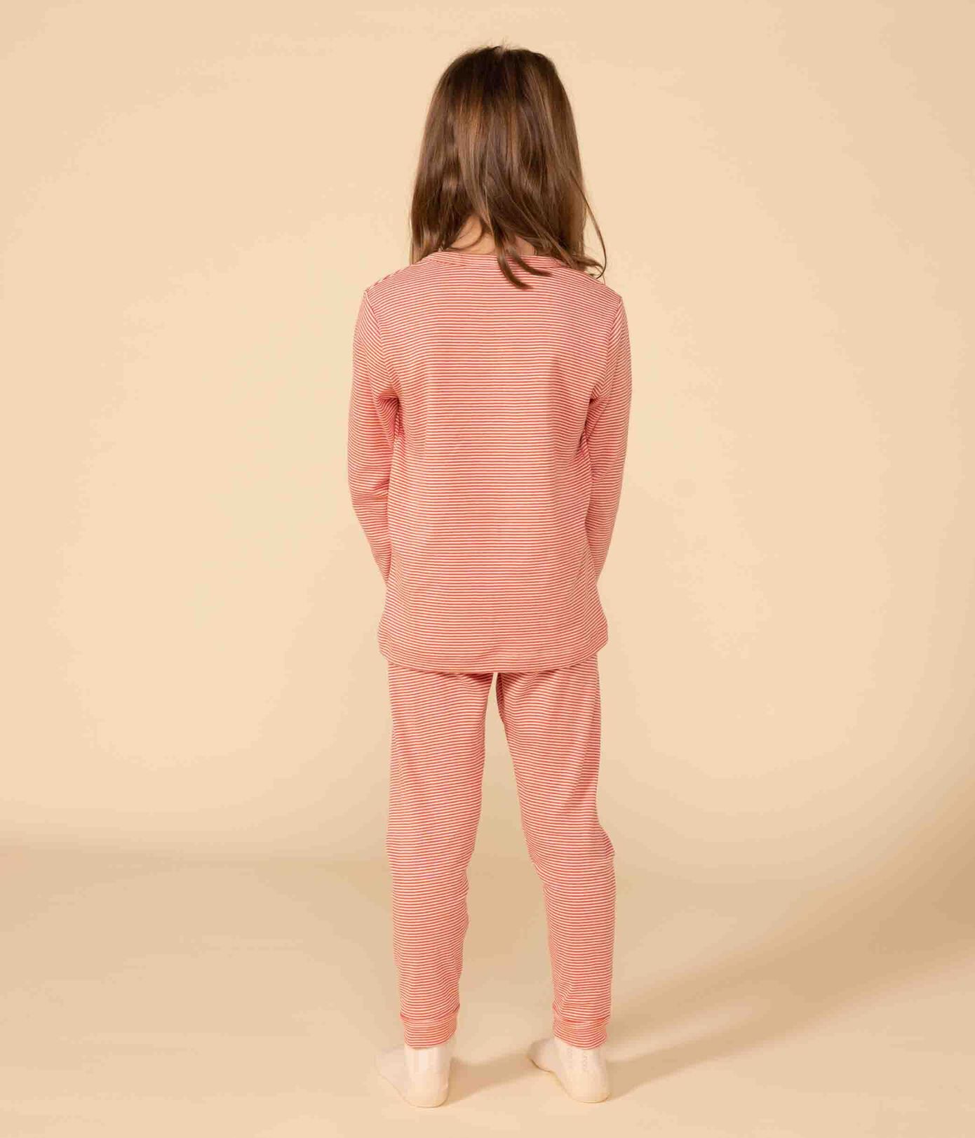Pyjama rayé petite fille/petit garon en coton