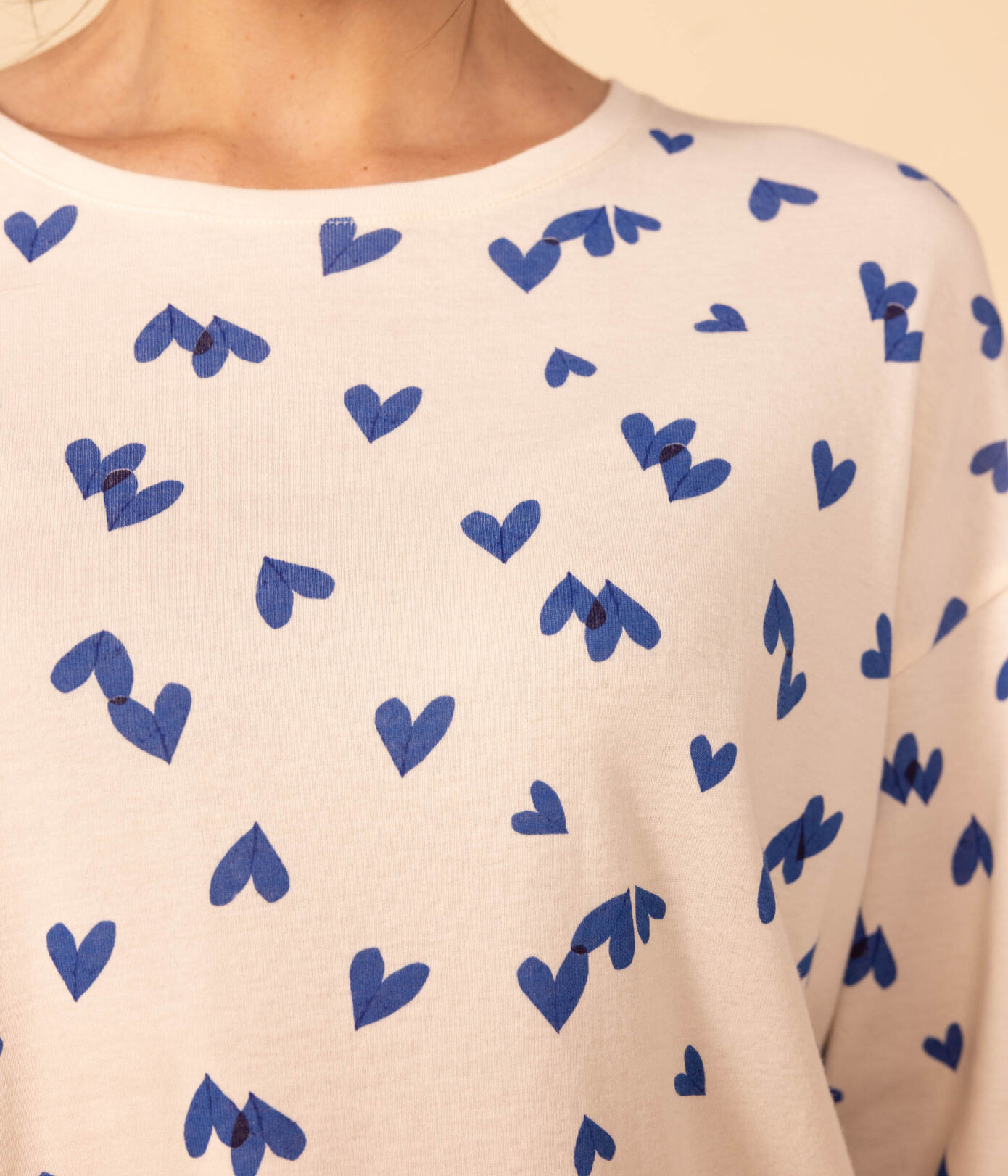 Pyjama cur femme en coton