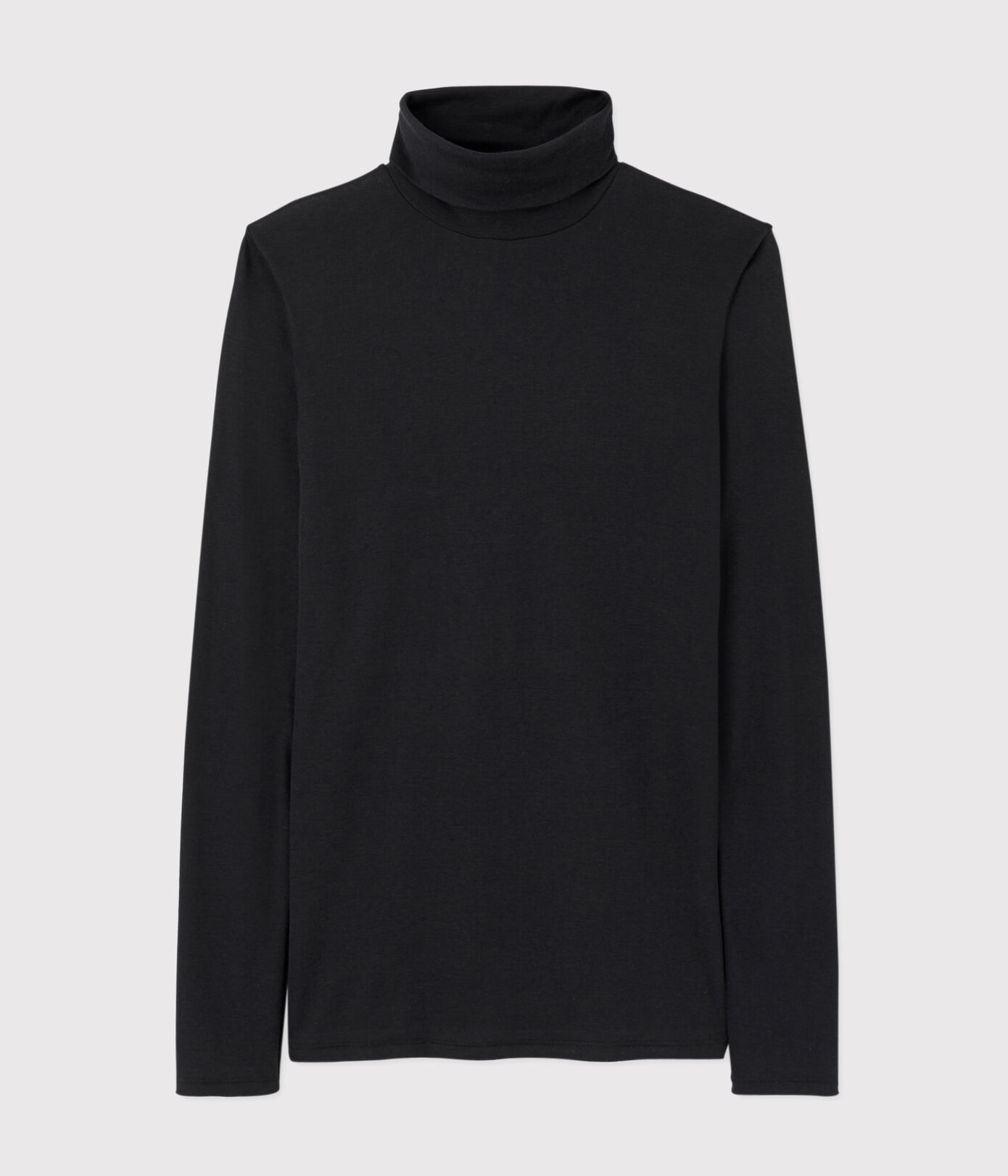 Tee-shirt col roulé L'ICONIQUE en coton Femme