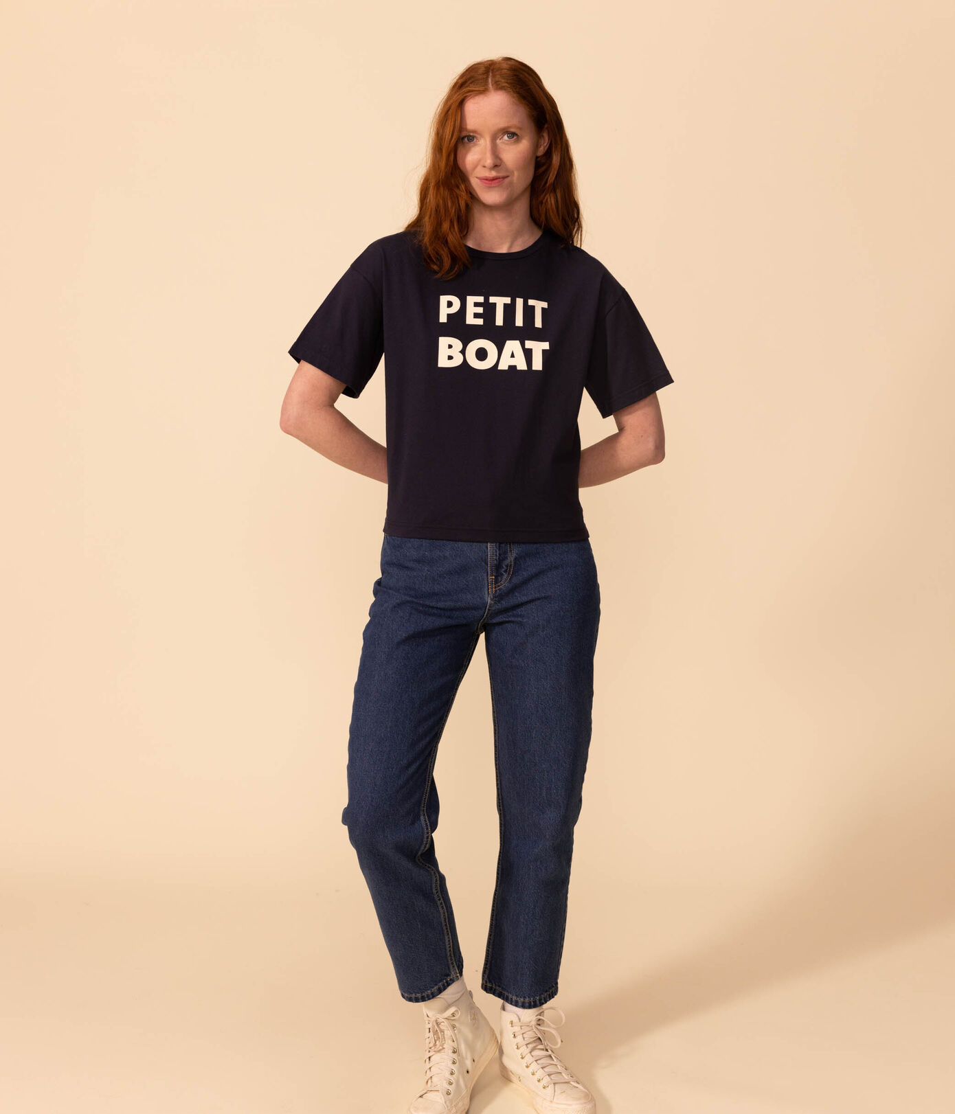 T-shirt LE BOXY en coton Femme