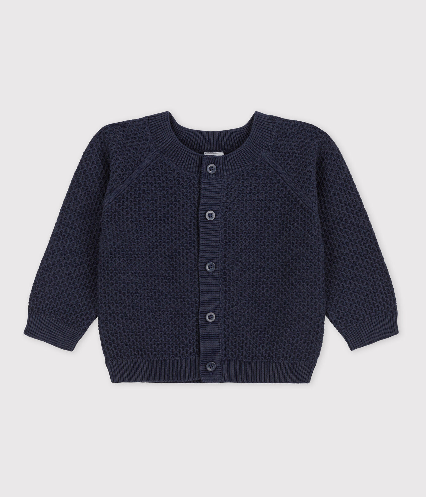 Cardigan bébé en tricot de coton