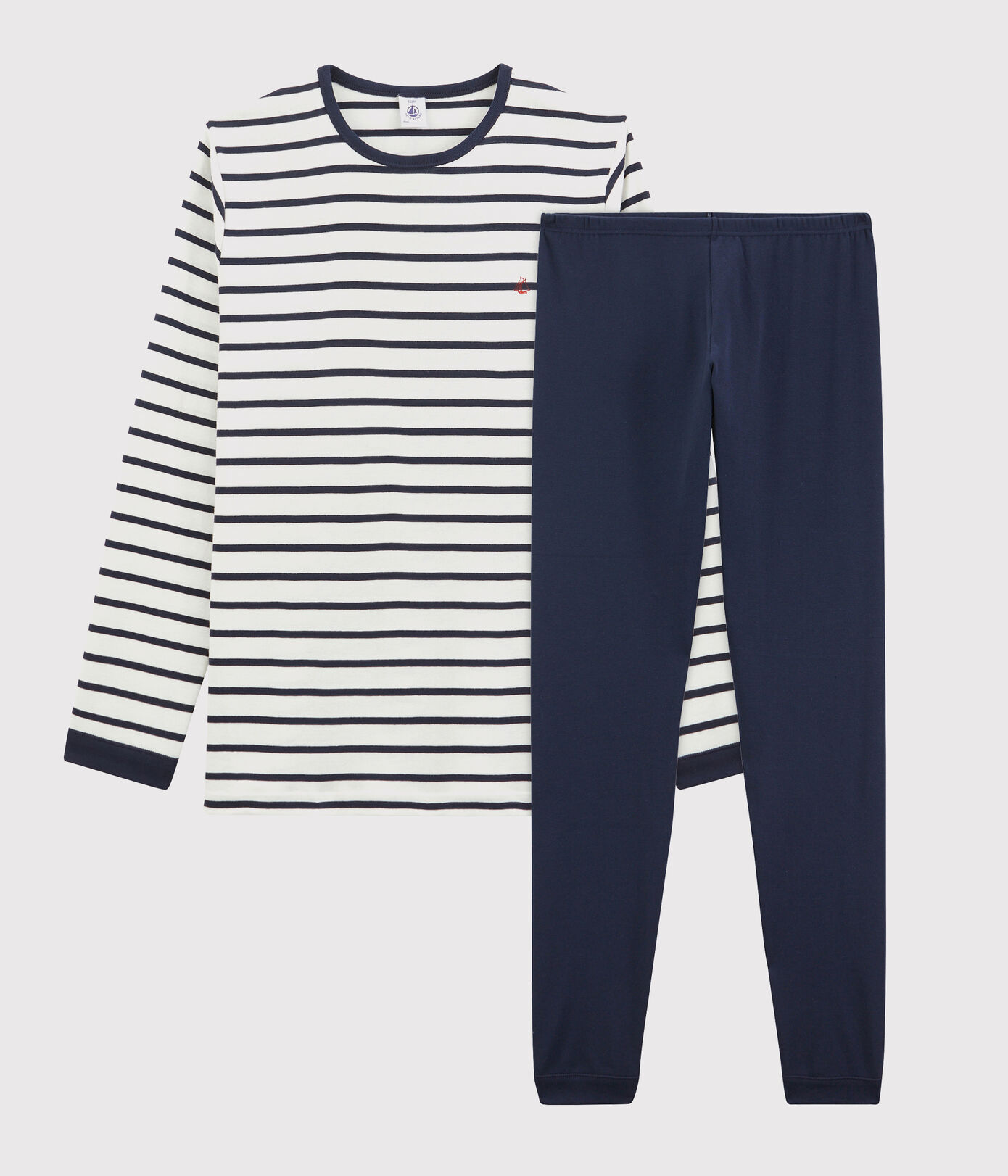 Pyjama marinière petit garon en coton