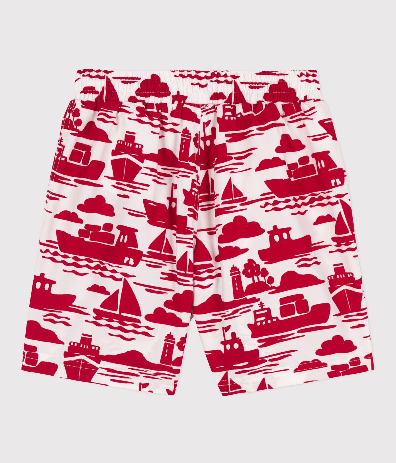 Short de bain recyclé imprimé enfant garon