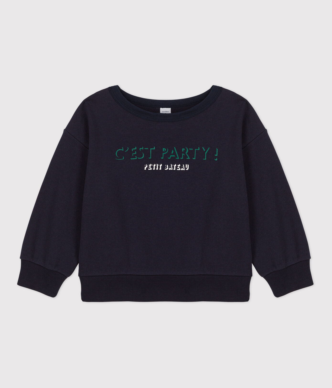 Sweatshirt imprimé en molleton enfant fille / garon