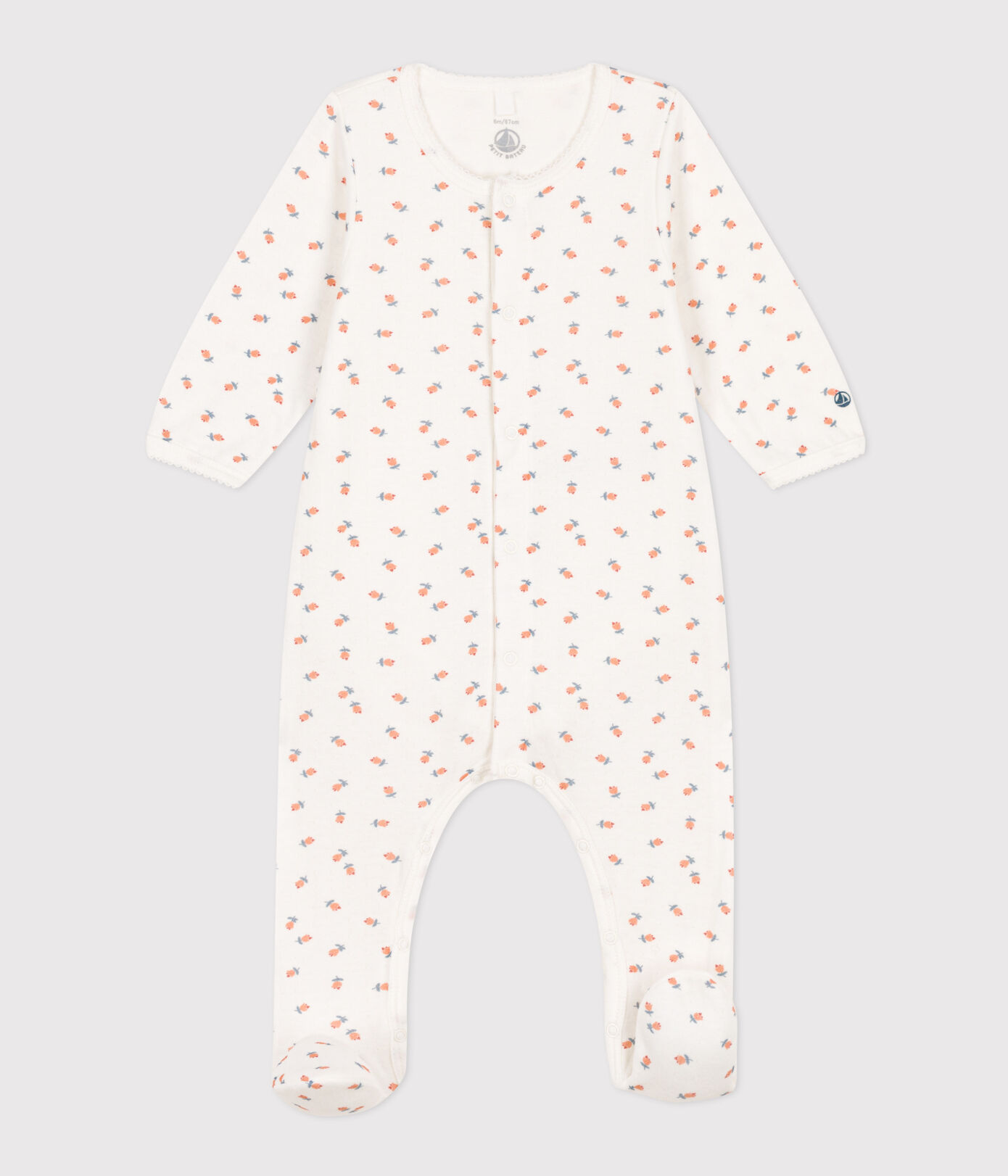 Bodyjama fleurs en tubique