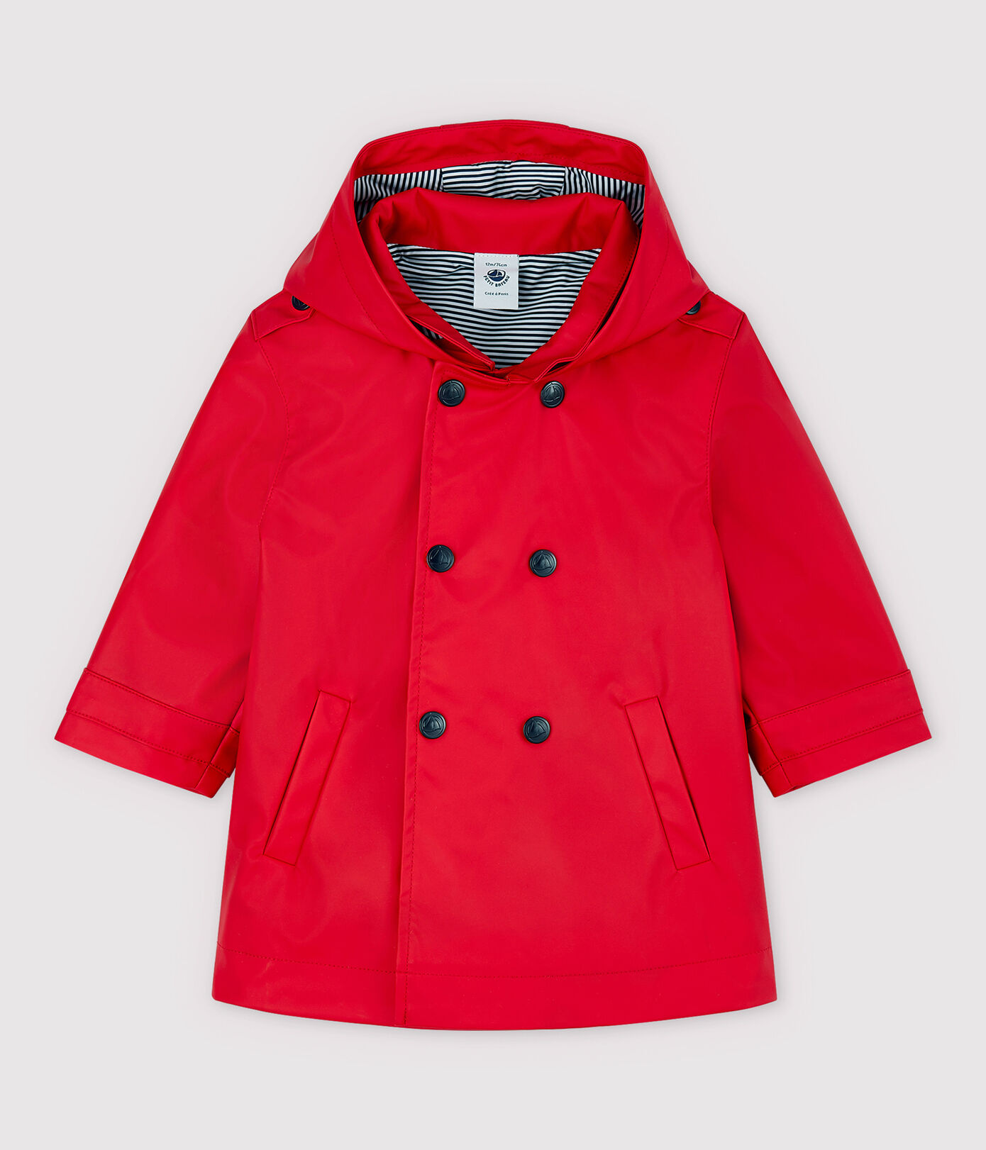 Trench en polyurethane bébé fille