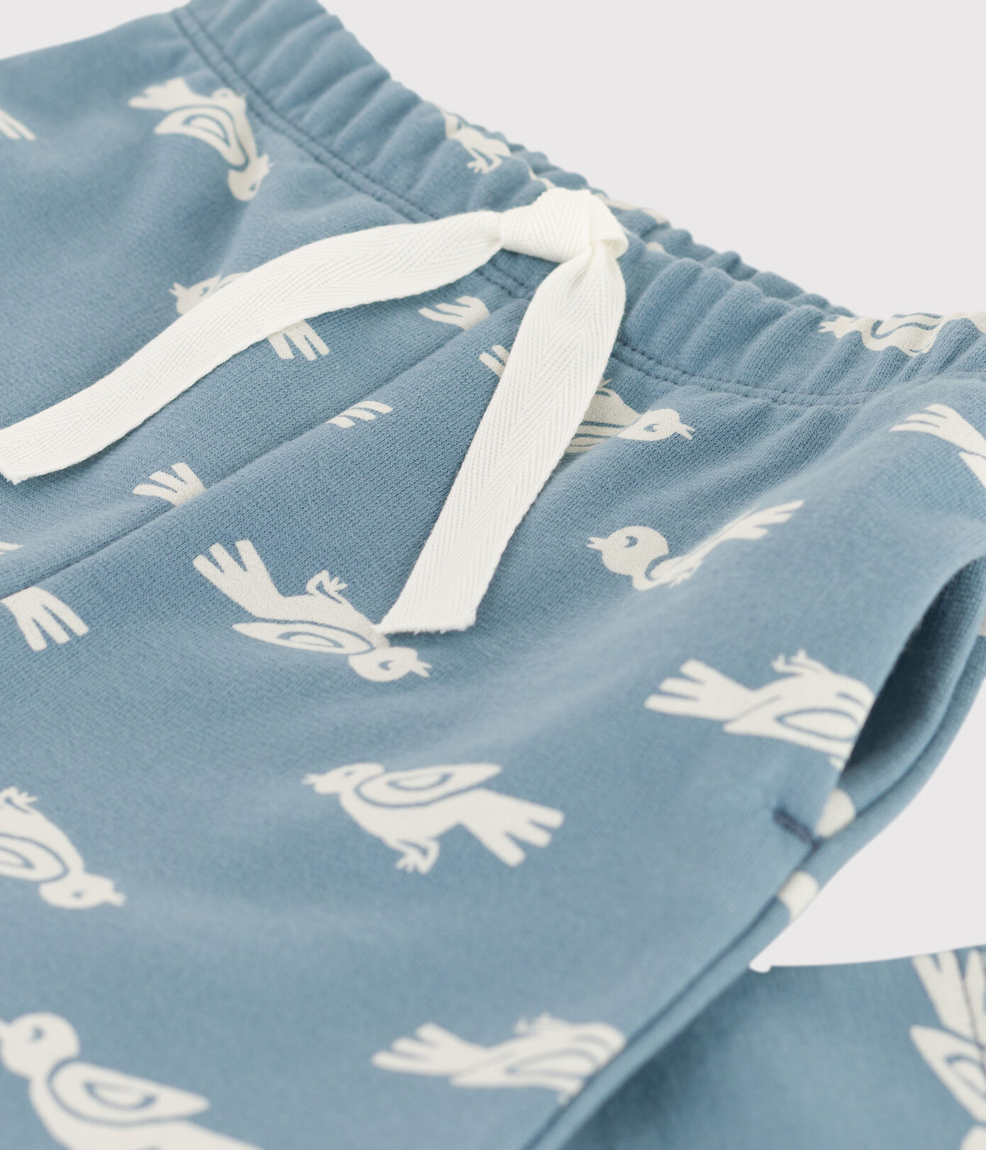 Pantalon bébé imprimé en molleton
