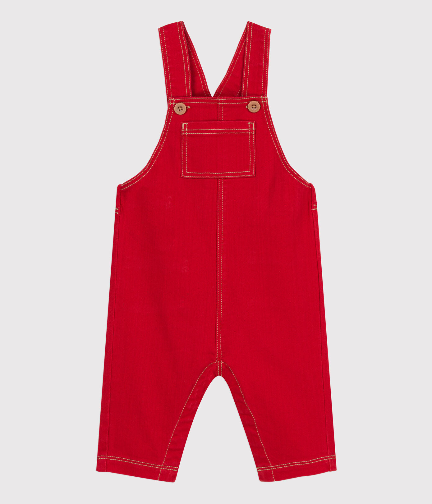 Salopette longue bébé en denim