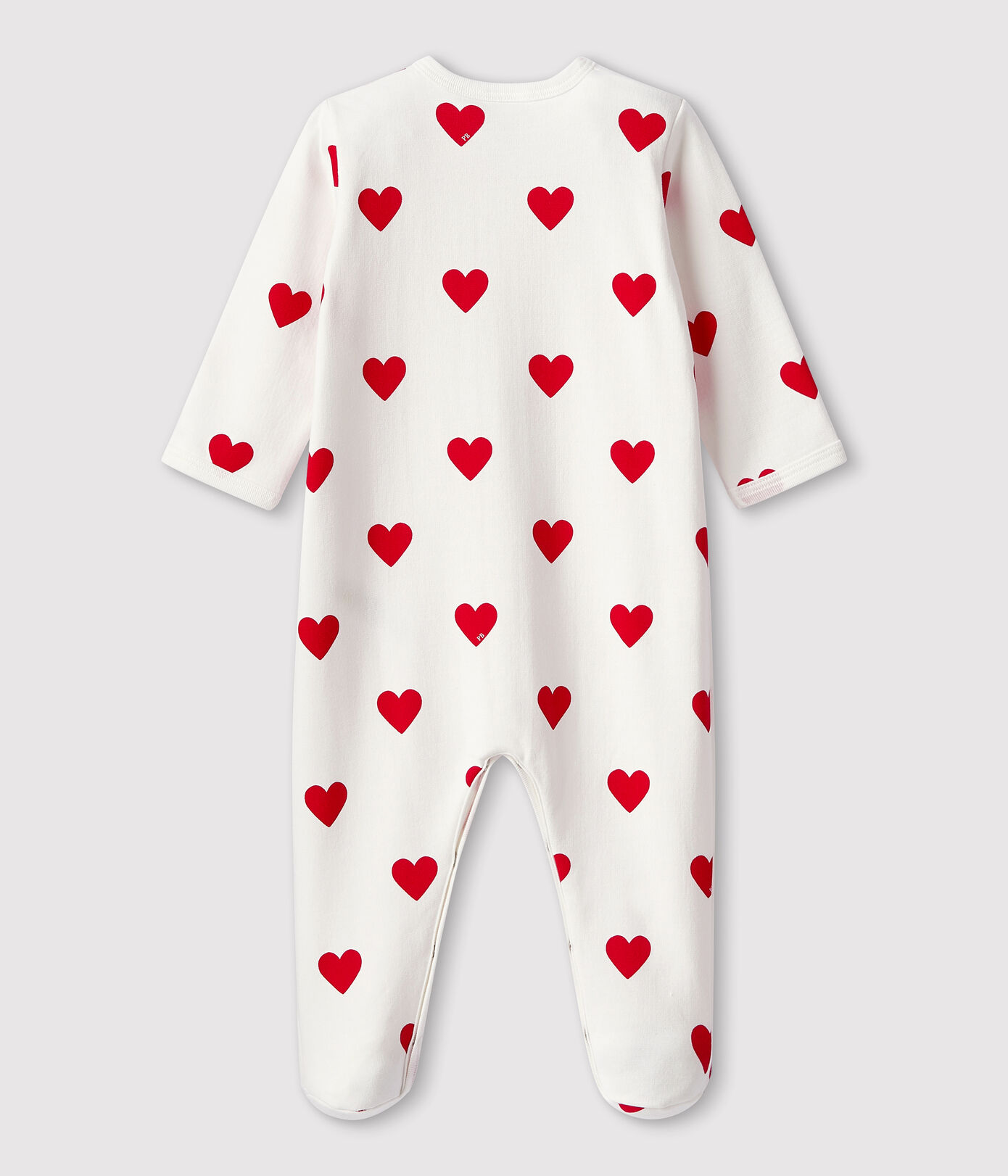 Pyjama à curs rouges bébé