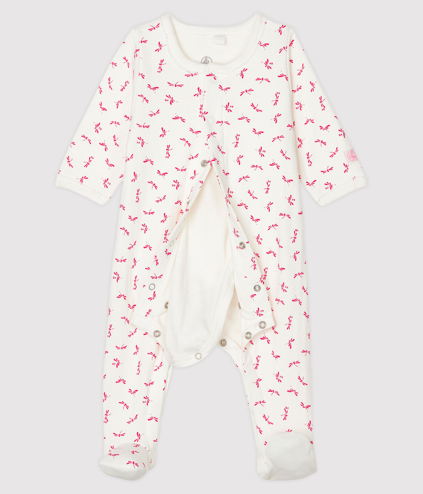 Bodyjama bébé fille en tubique