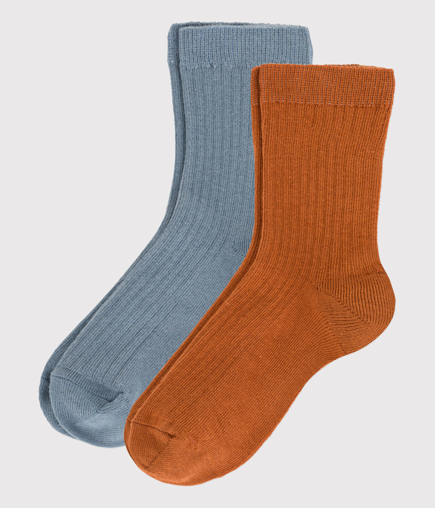 Lot de 2 paires de chaussettes enfant garon-fille