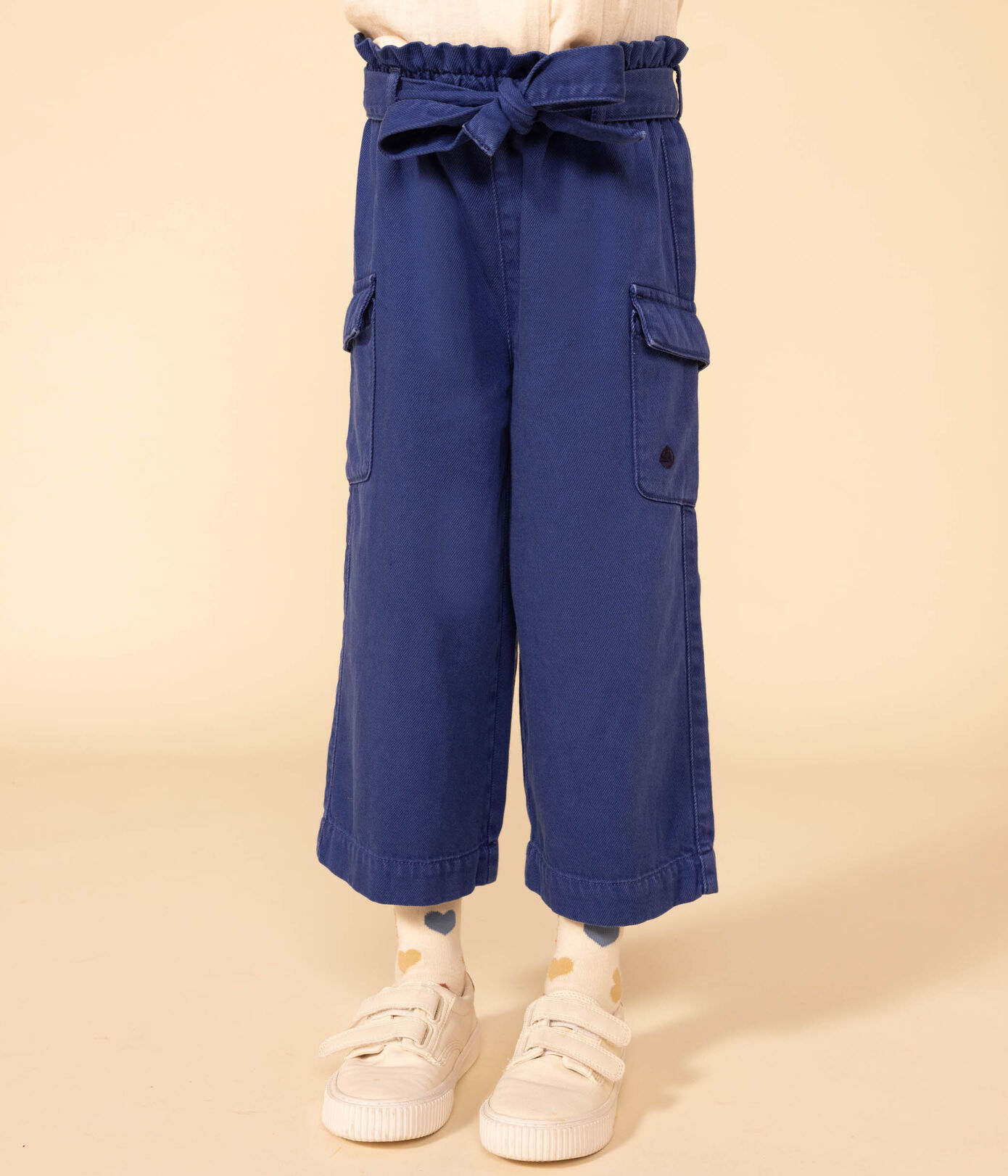 Pantalon large en lyocel enfant fille