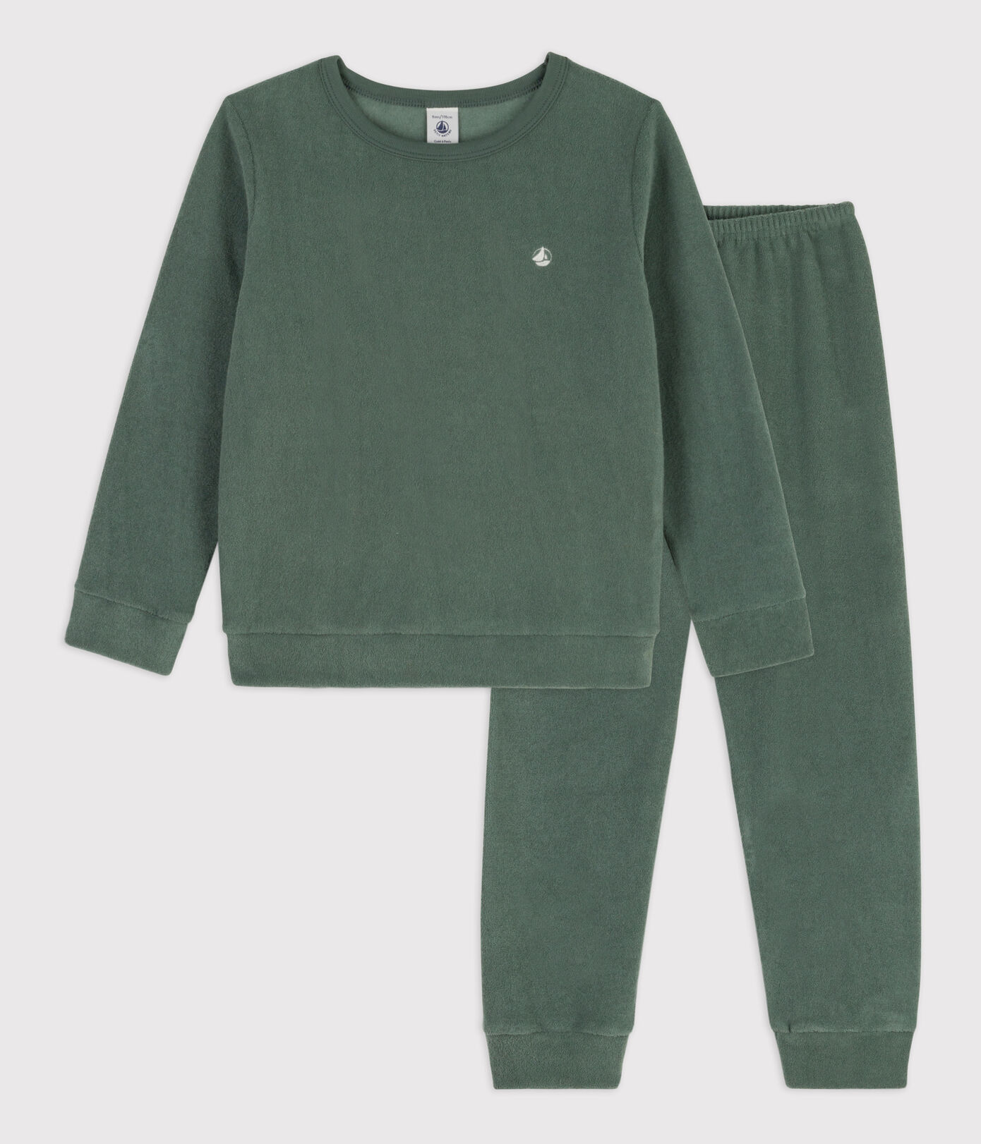 Pyjama petite fille/petit garon en bouclette éponge grattée