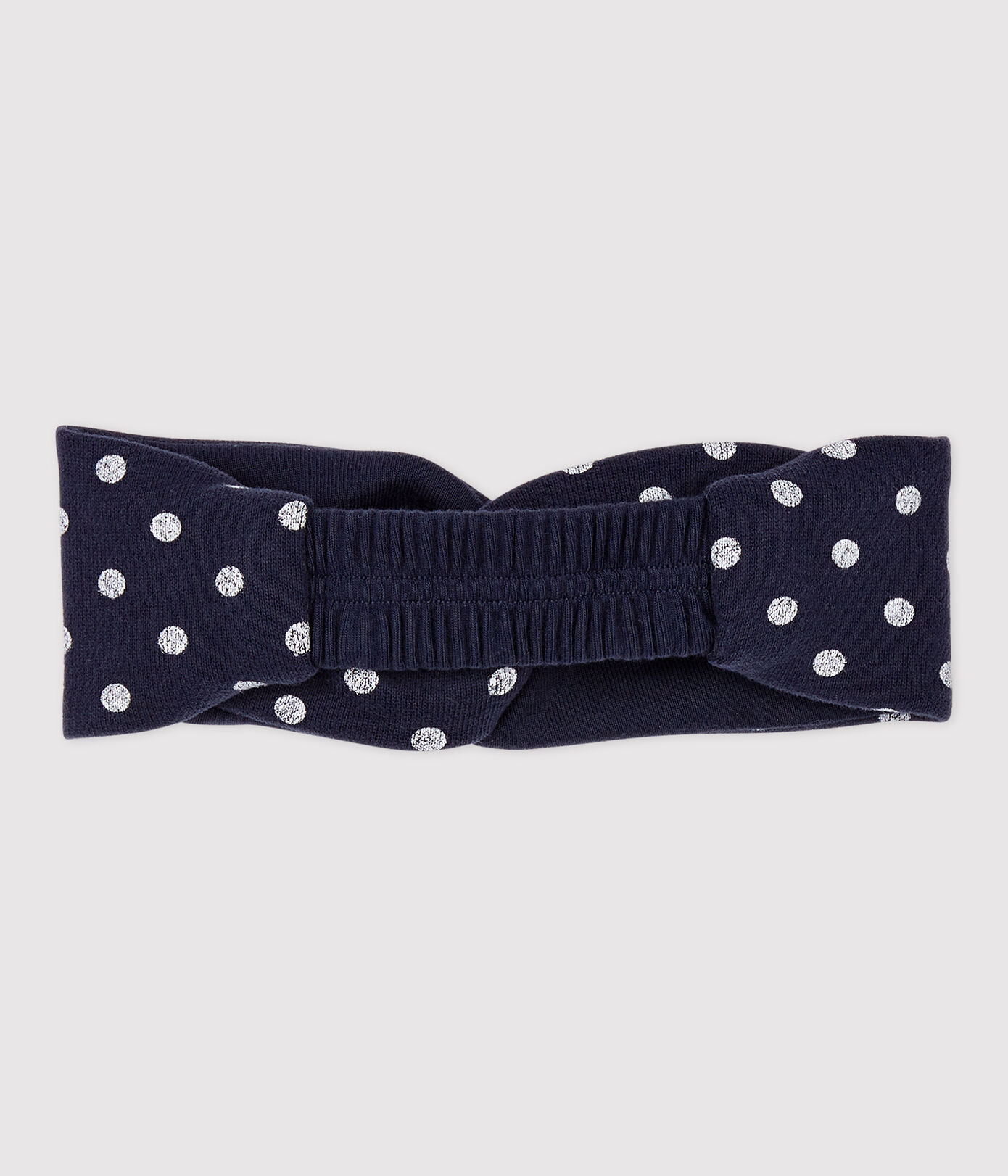 Bandeau en molleton bébé.