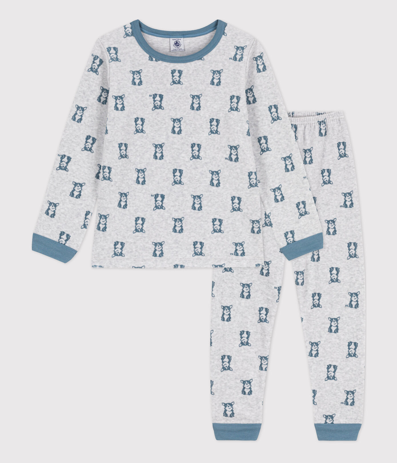 Pyjama petite fille/petit garon en velours