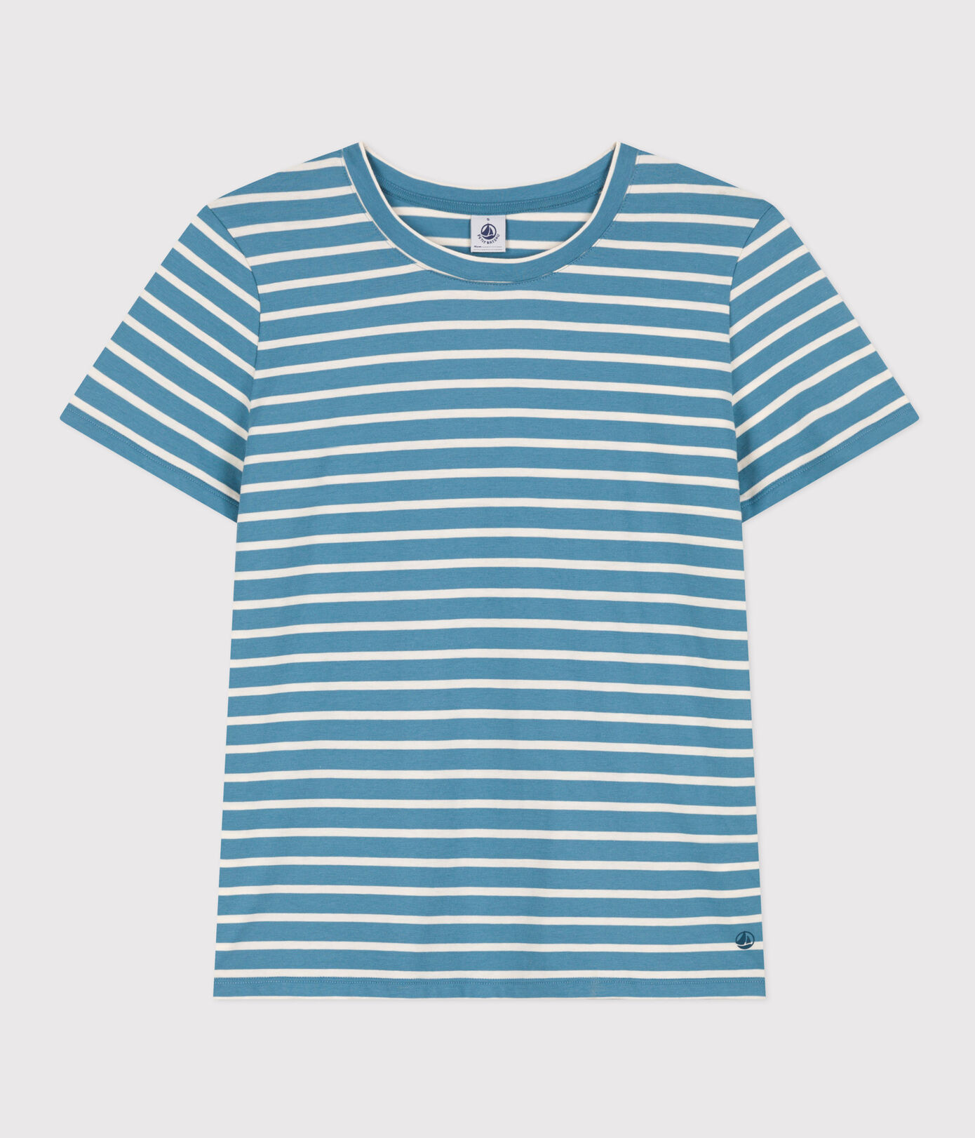 Tee-shirt LE DROIT col rond en coton Femme