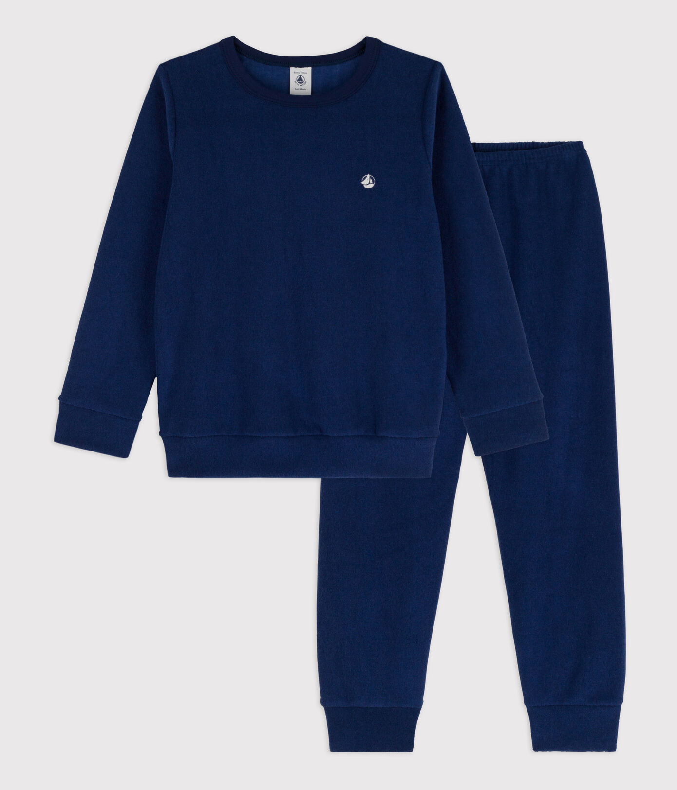 Pyjama petite fille/petit garon en bouclette éponge grattée
