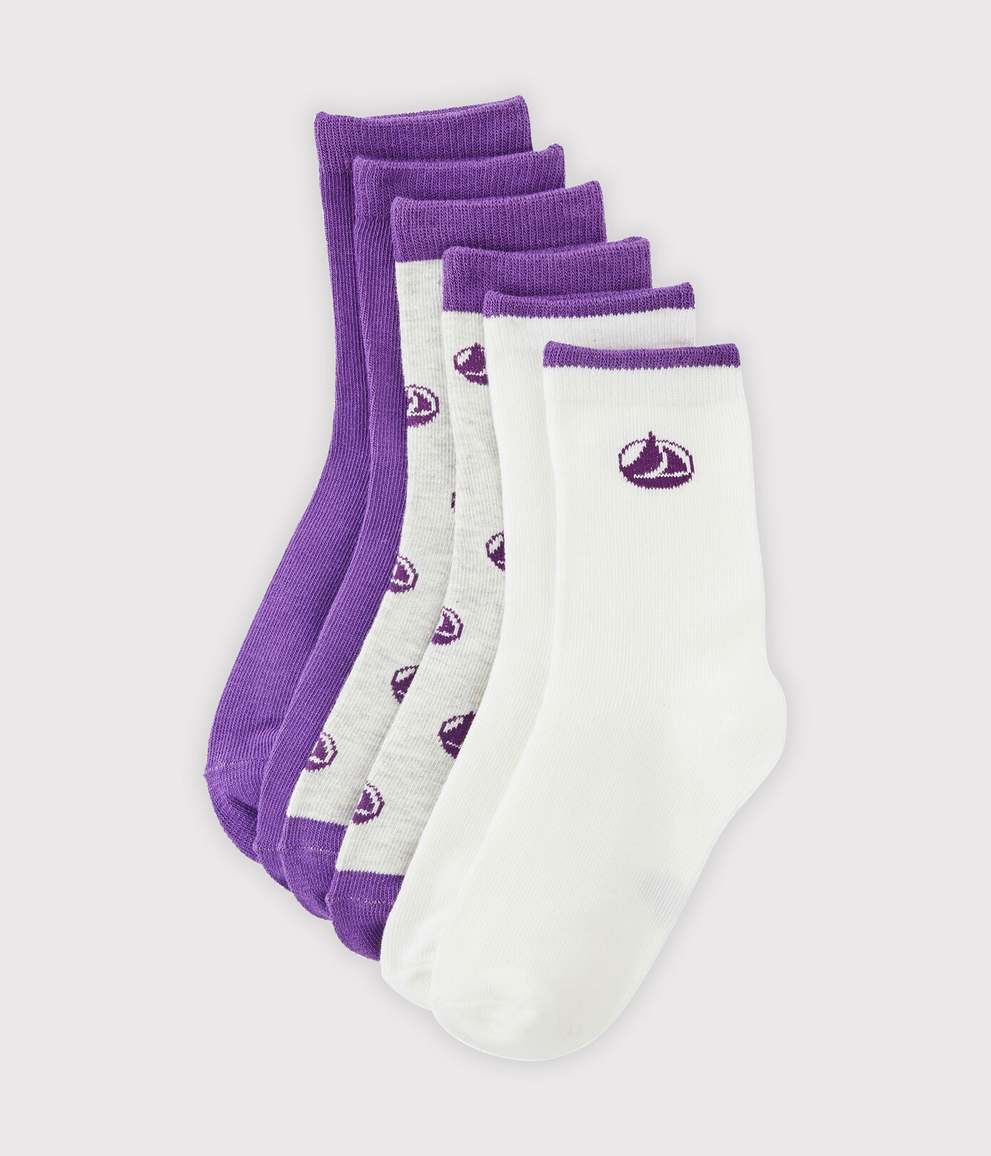 Lot de 3 paires de chaussettes enfant