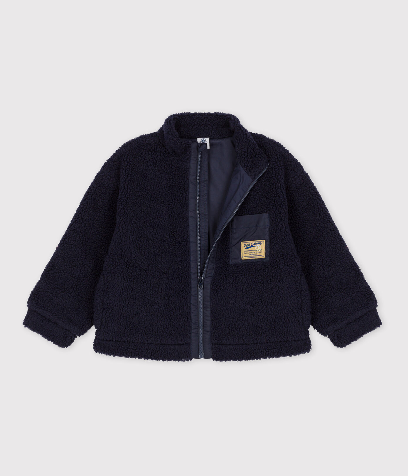 Veste en fausse fourrure recyclée enfant garon