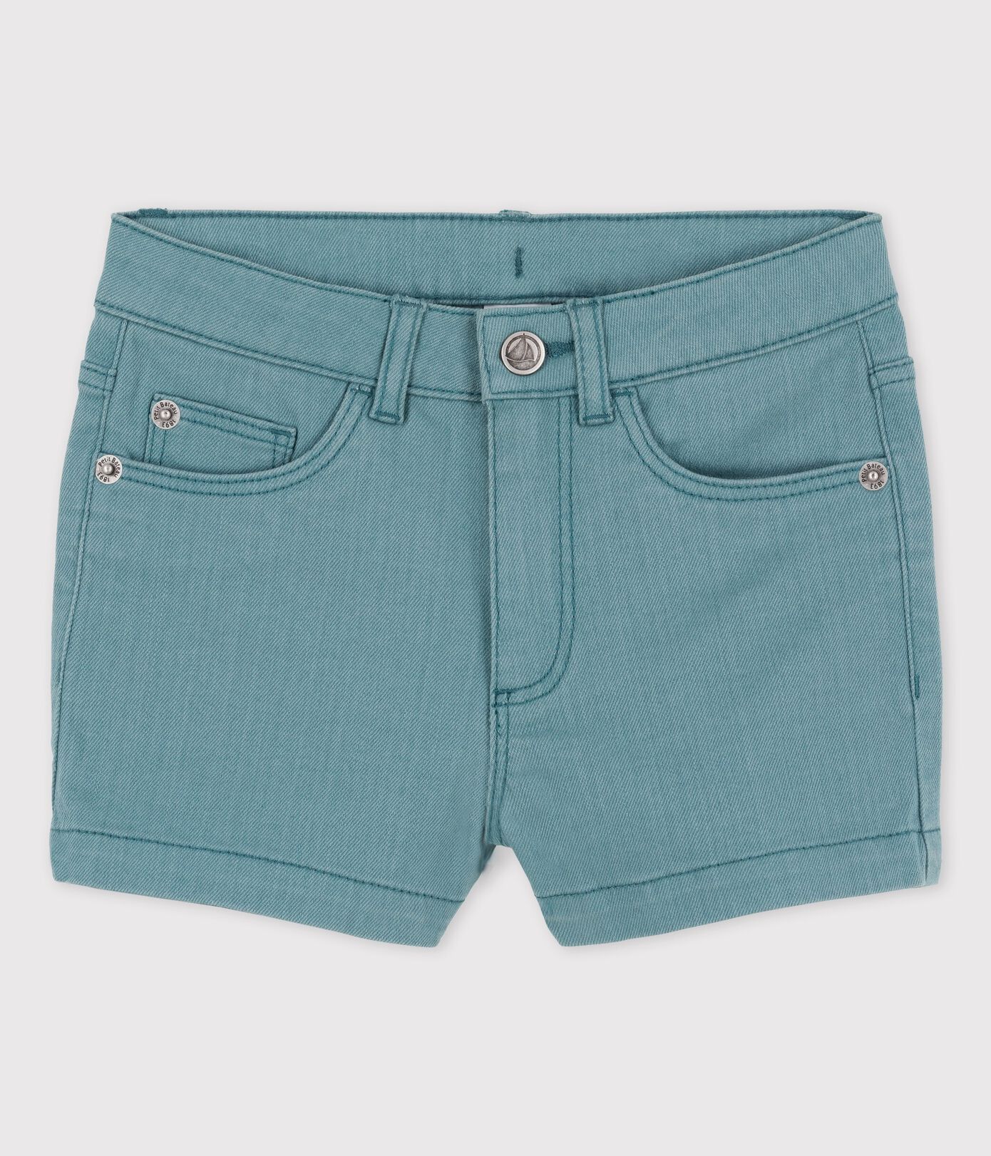 Short en denim enfant fille