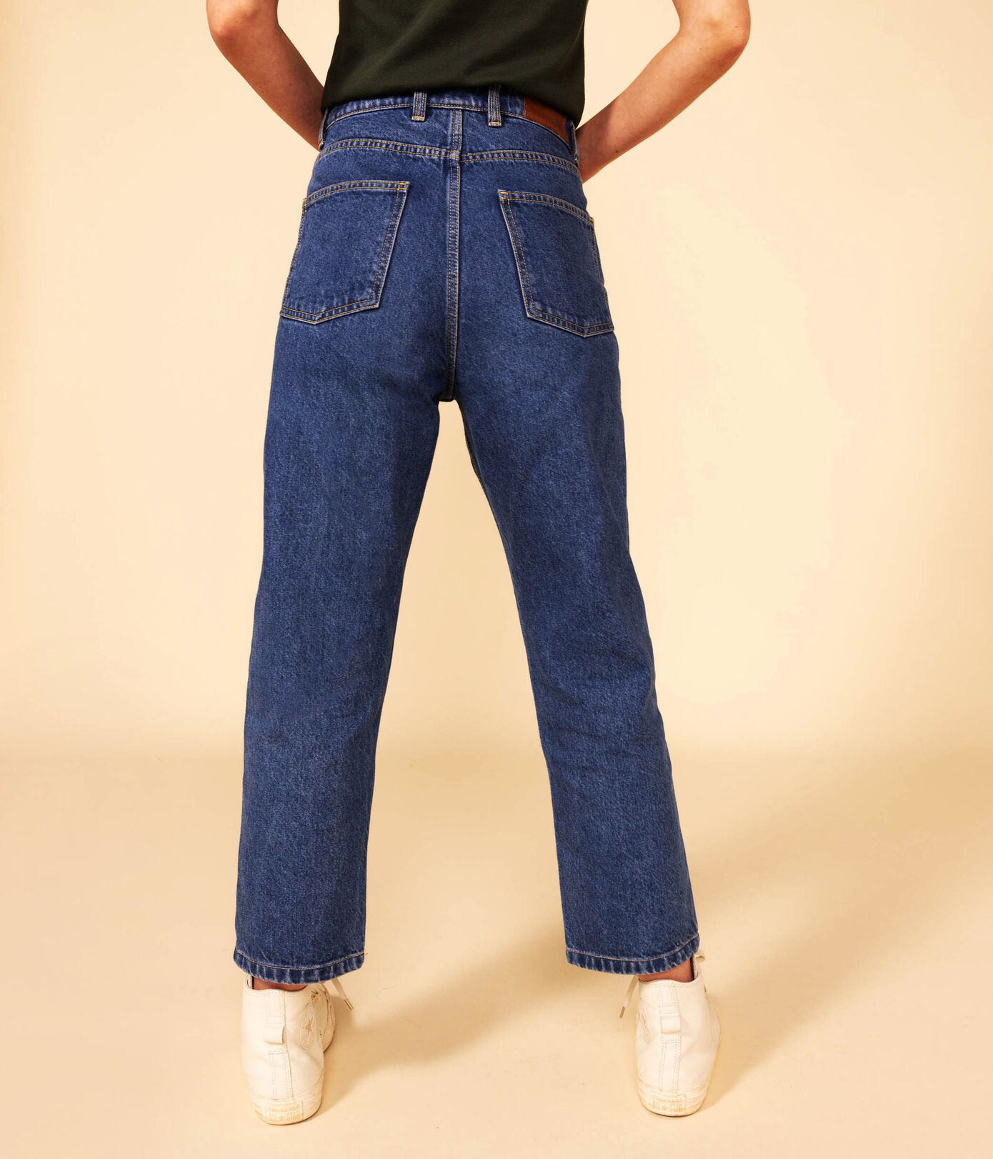 Jean responsable en coton Femme