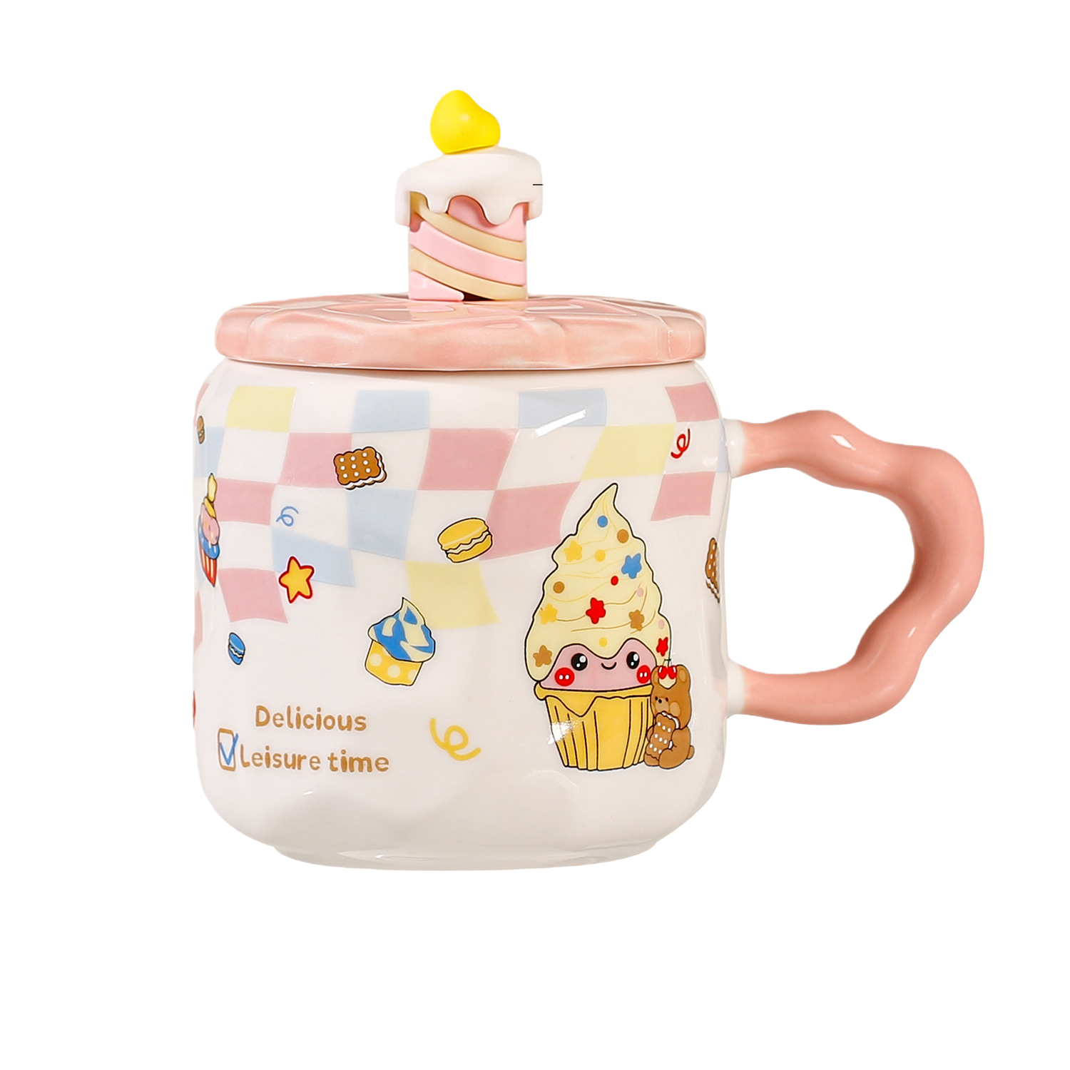 Dessert-Themed Ceramic Mug