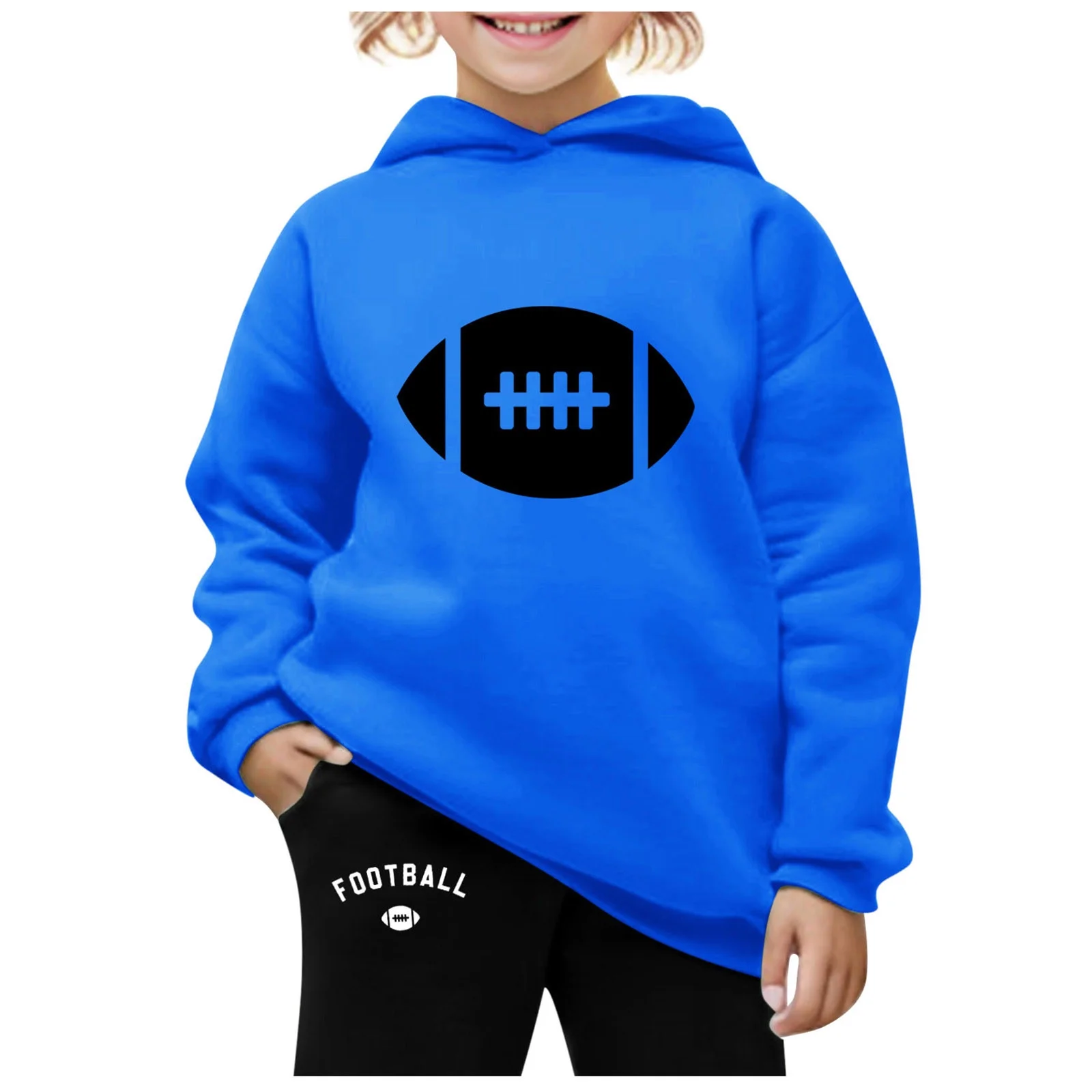Toddler Boy Outfits Fall Kids Hoodie Sweatshirt Sweatpants Pullover Hoodie Set Tracksuit 2 Piece Outfits Fall Winter Outfit,