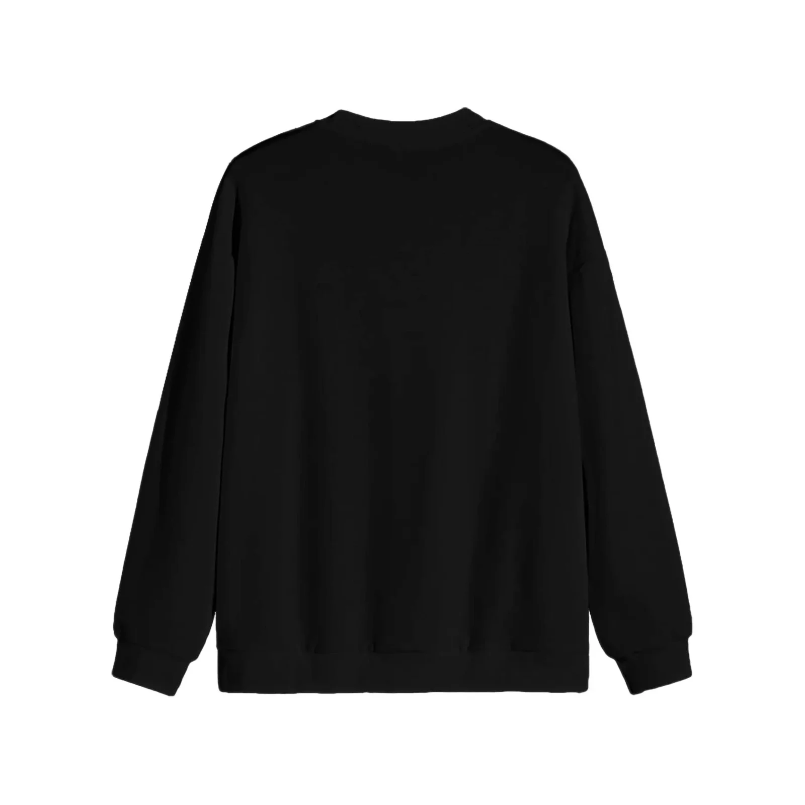 Women's Black Christmas  Graphic Sweatshirt Santa Hat Snowflake Pullover, Christmas Sweatshirts