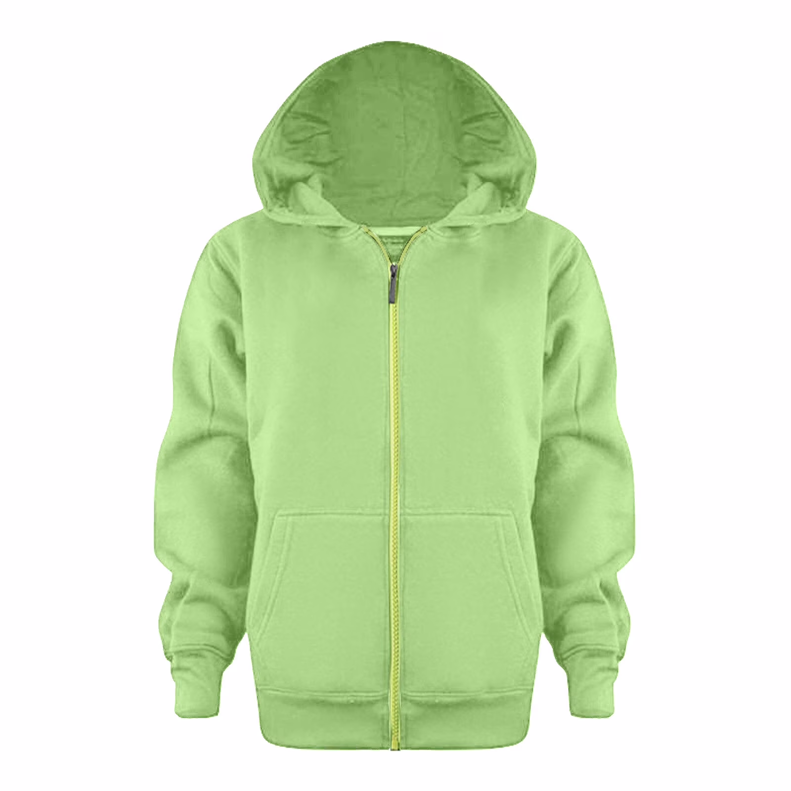 Boys Hoodie Cotton Jacket Zipper Long Sleeve Soft Warm Sweatshirt Outerwear for Kids Windbreaker Lightweight Athletic Hoodie with Pocket Green, 12-18 Months