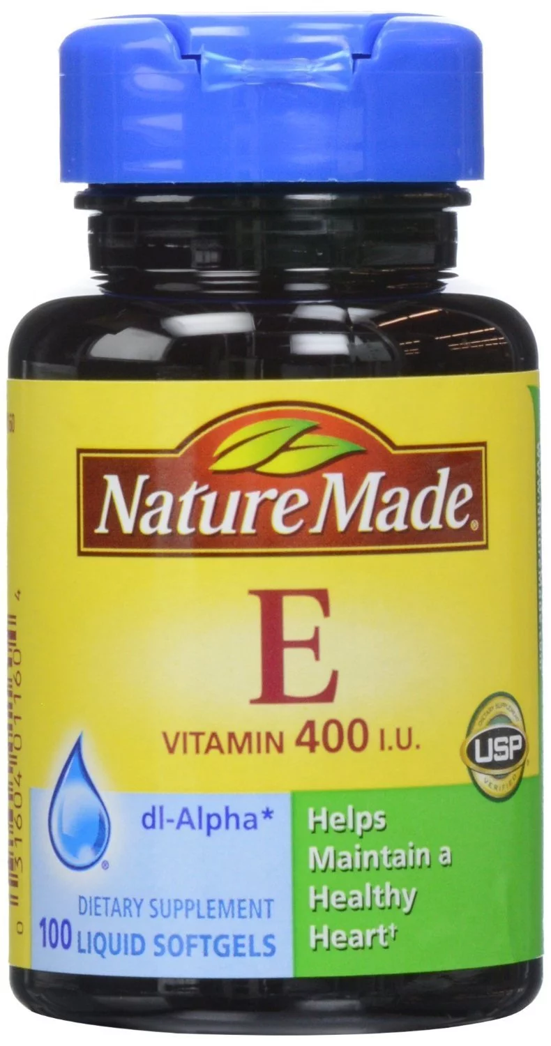 Nature Made Vitamin E 400, IU Softgels, 100 ct (Pack of 2)