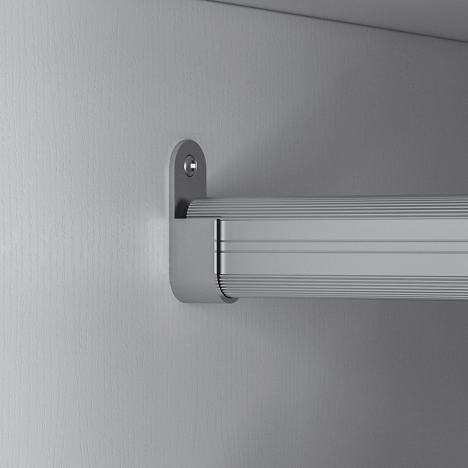 Modern 4-Door Wood Bedroom Armoire in White Closet Cabinet Wardrobe White - 4-drawer