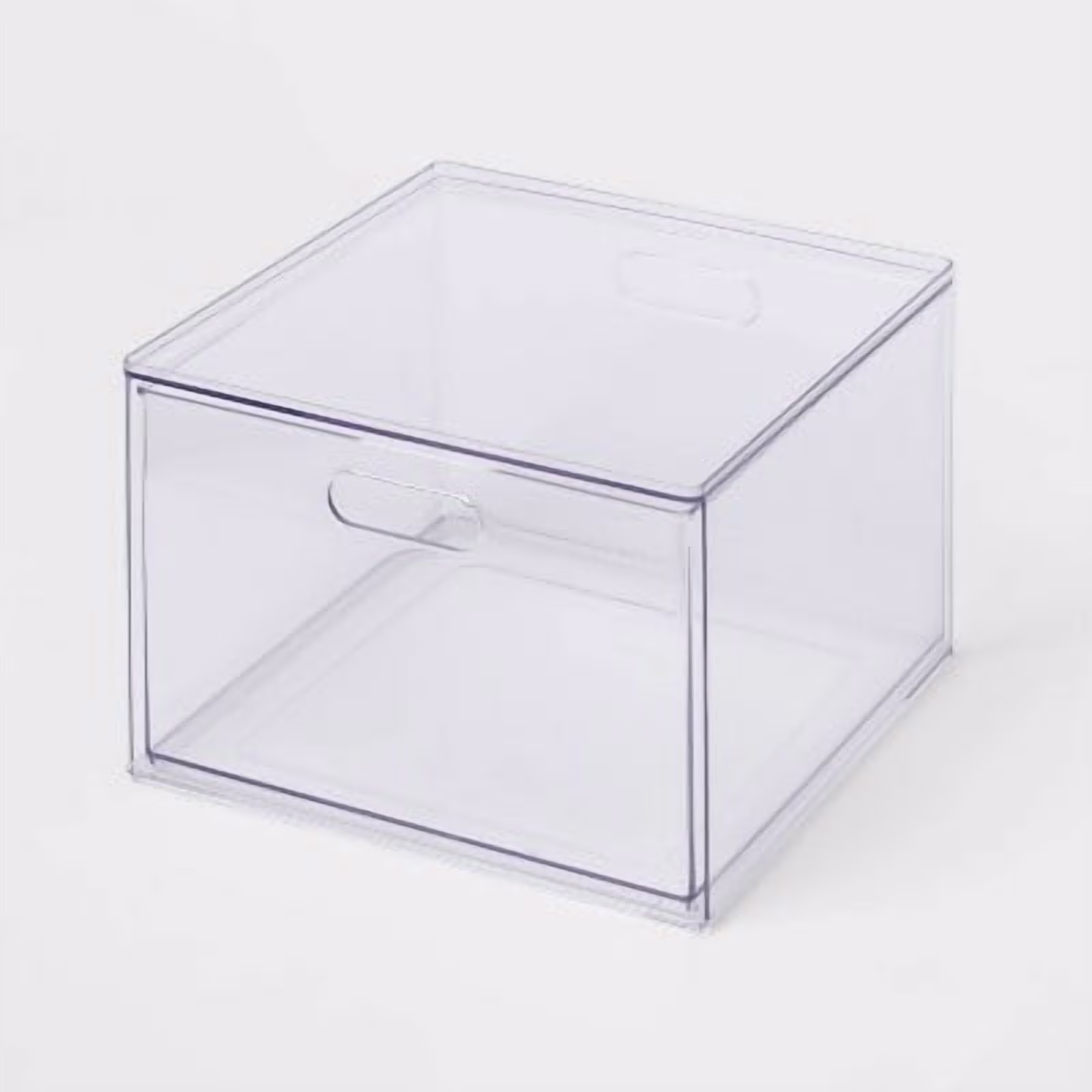 All Purpose Single Drawer Storage Clear -  PETG Acrylic Drawer, Universal Storage Bin
