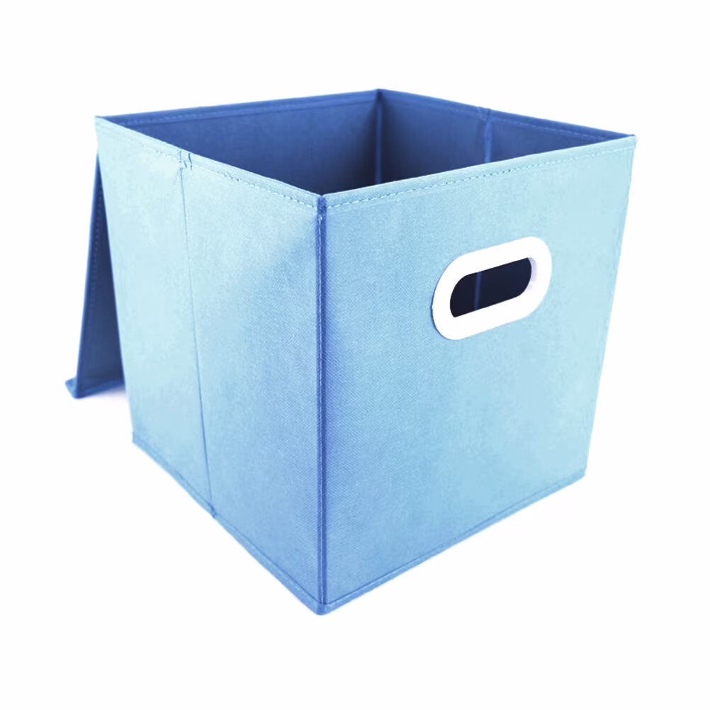 Strong Structure Storage Bin Splash-proof Storage Bin 28.00X28.00X28.00CM Blue