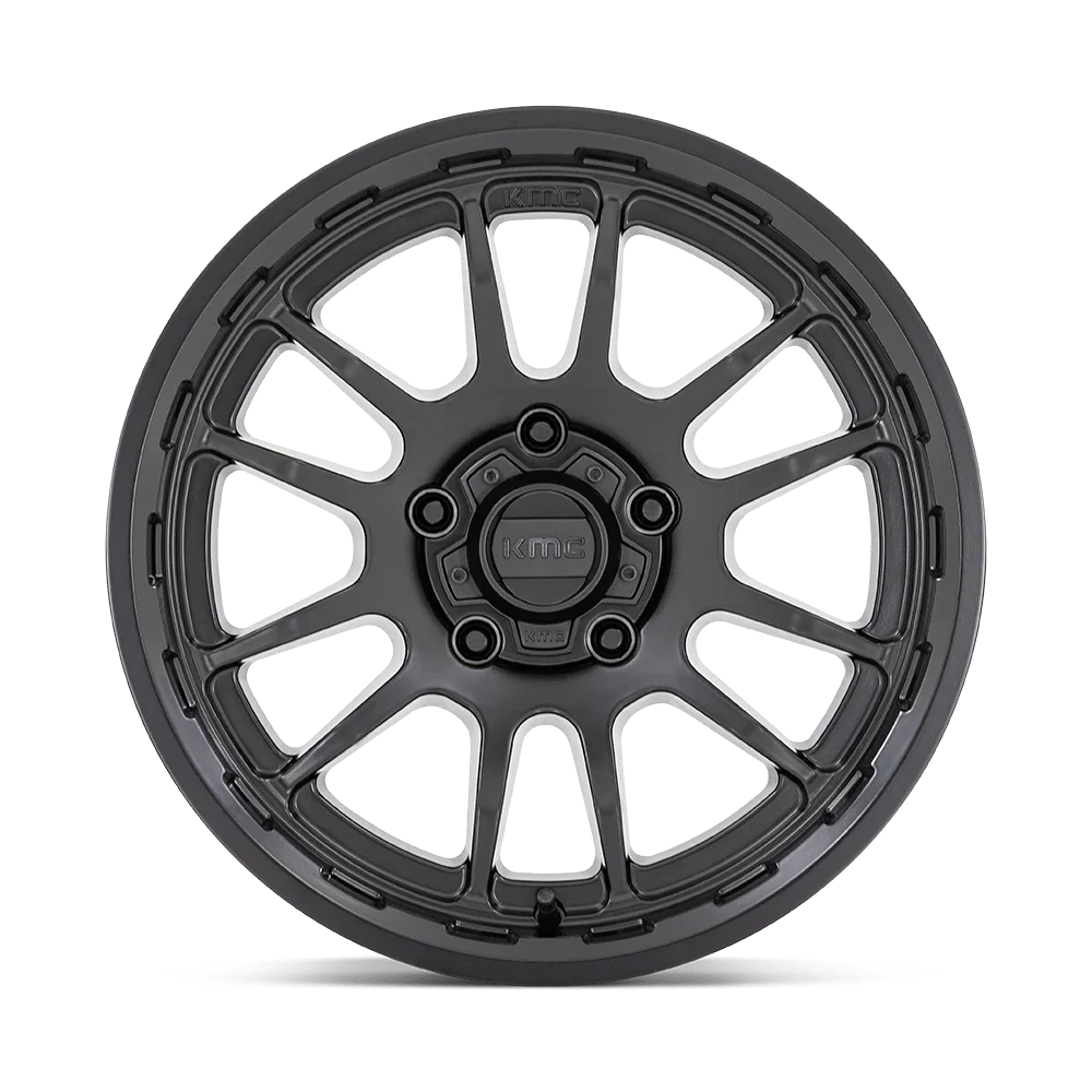KMC Cast Aluminum Rim KM727 20X9 6X135 S-BLK 0MM, KM727MX20906300