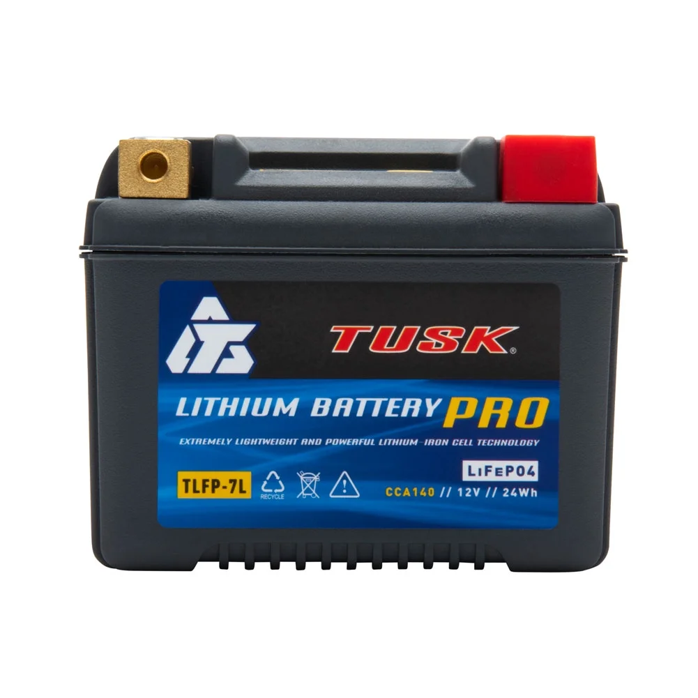 Tusk Lithium Pro Battery TLFP-7L For HUSQVARNA TX 300 2017-2019,2023