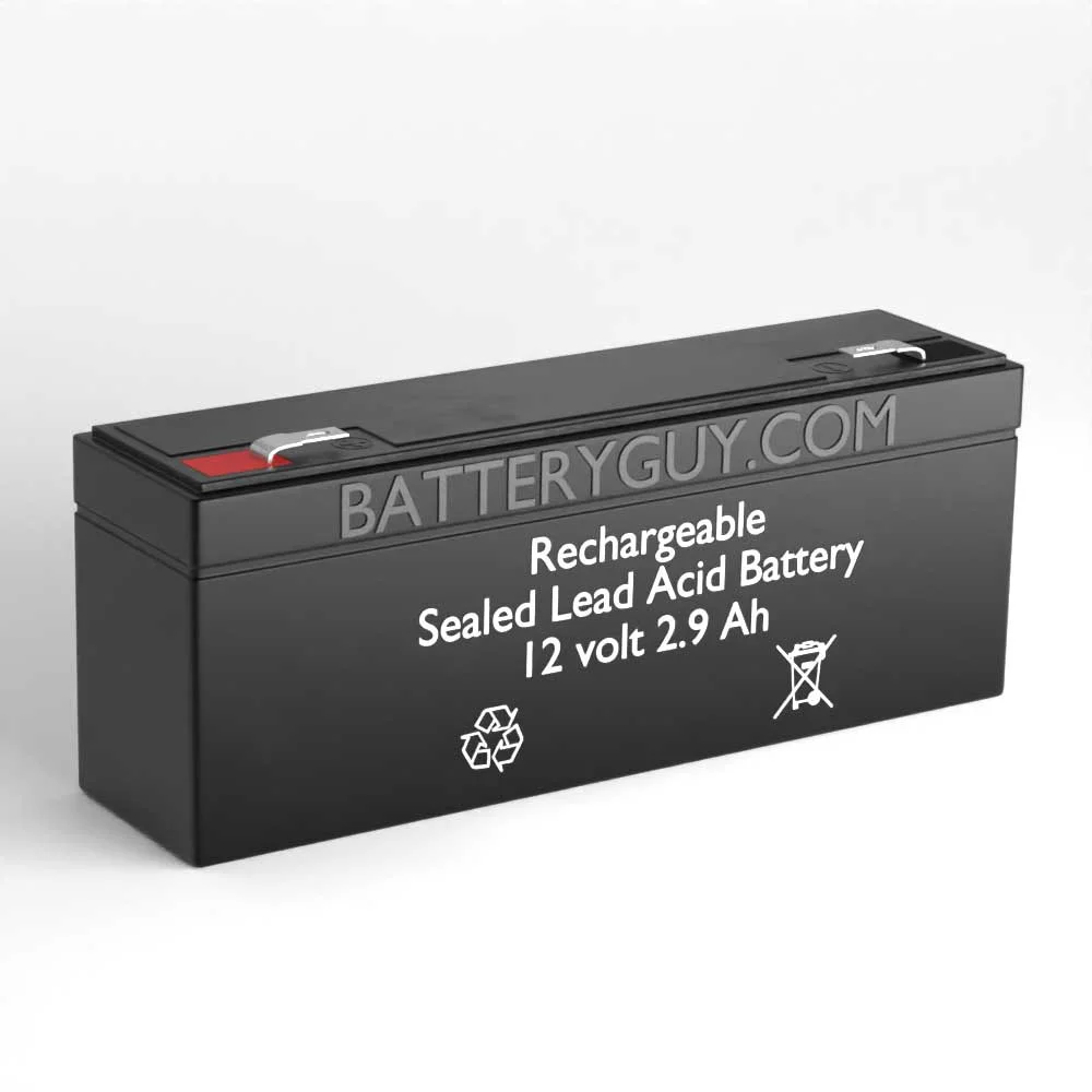 BatteryGuy Douglas battery DG12-22 replacement 12V 2.9Ah battery - BatteryGuy brand equivalent (Qty of 2)