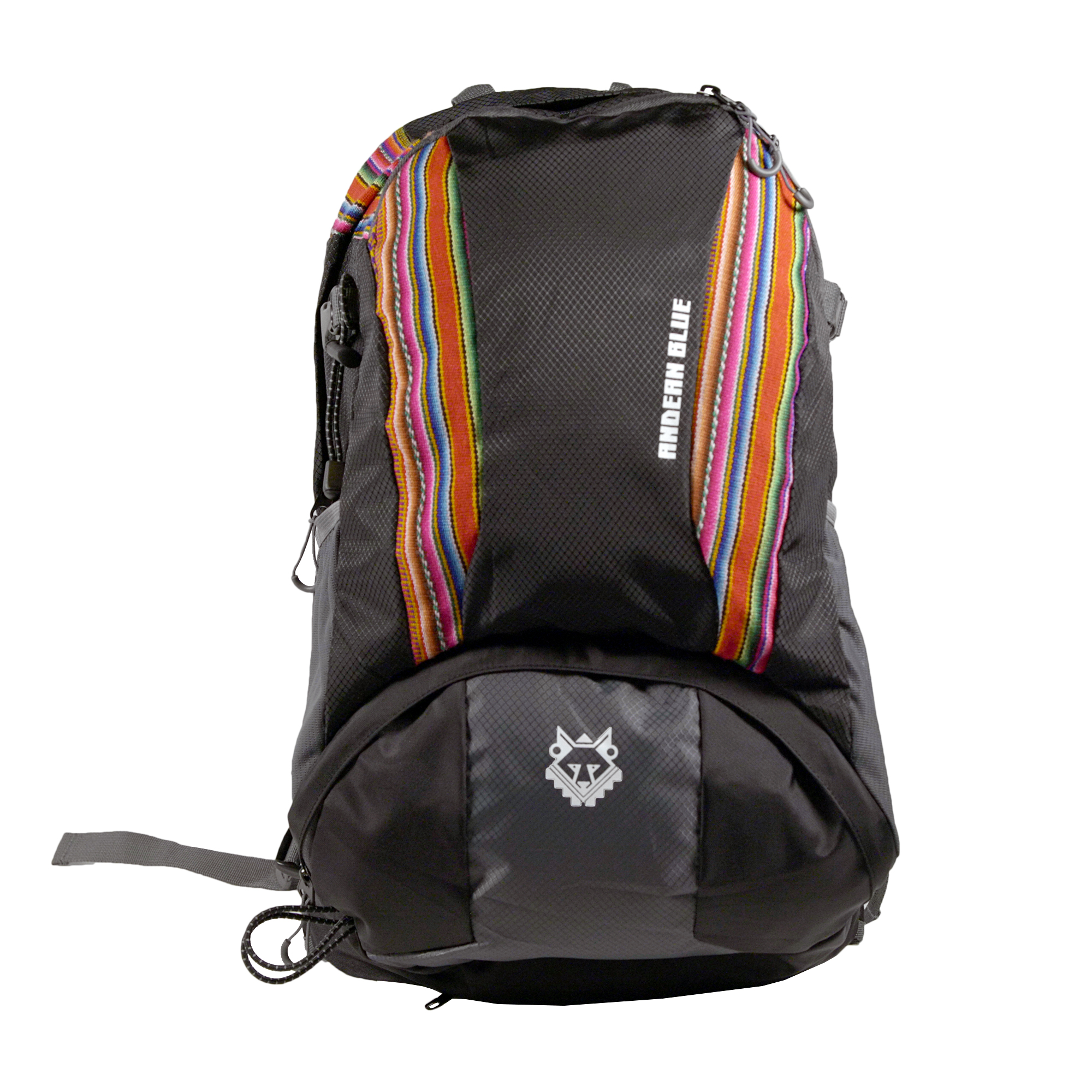 Andean Blue Wanderer (Red) Lightweight Hiking Backpack -20L with Hydration Sleeve and Rain Cover