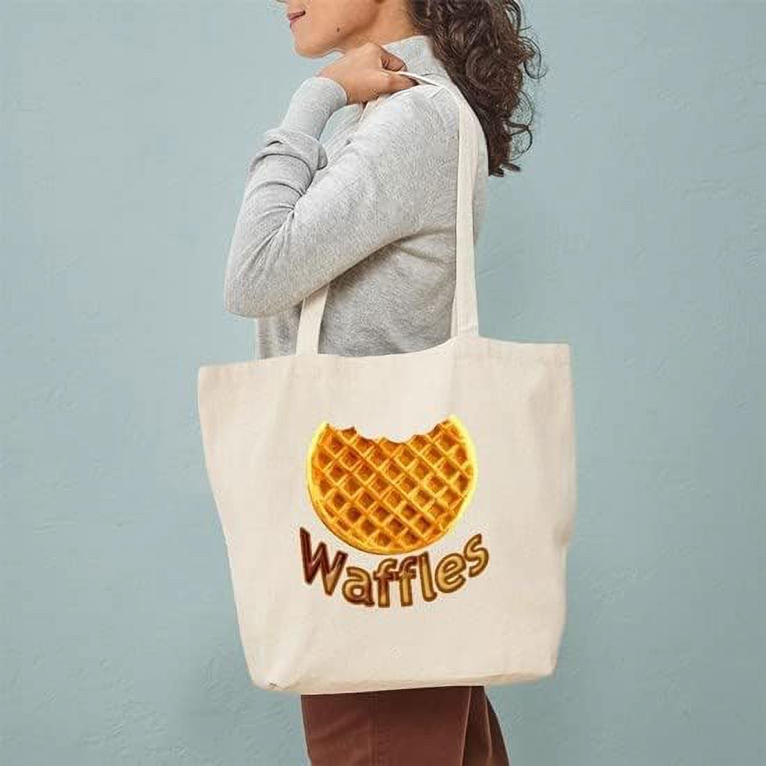 Waffles Tote Bag Canvas Tote