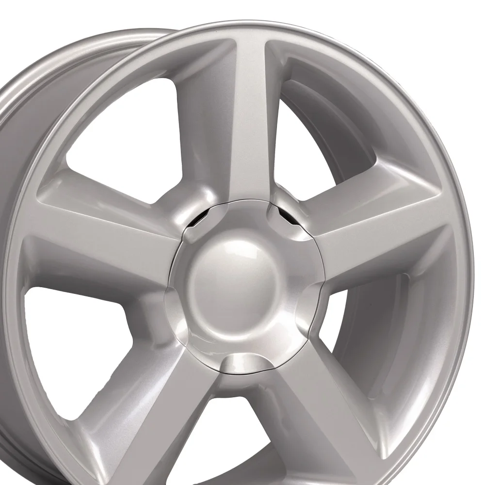 20 inch Rim fits 95-19 Chevrolet Tahoe Silver Aluminum Wheel Direct Fit