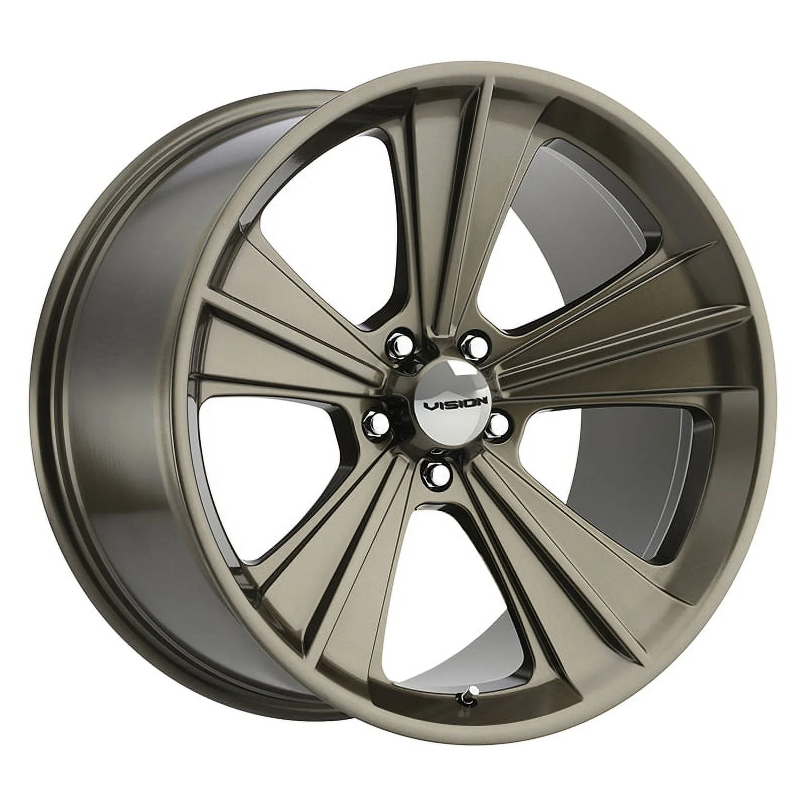 20x11 American Muscle V327 Missile Metallic Bronze Wheel 5x115 (27mm)