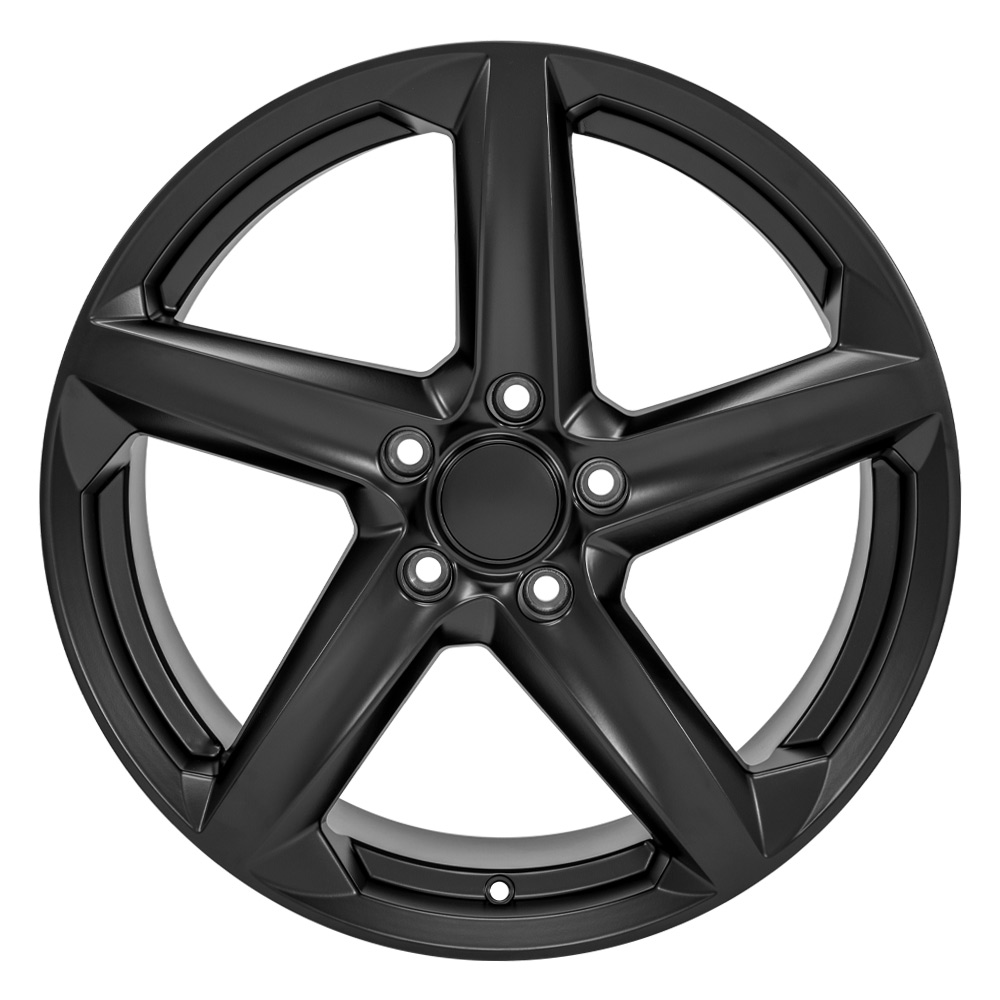 19 inch Replica Wheel Rim fits Chevrolet C7 Corvette - CV02C Satin Black 19x10