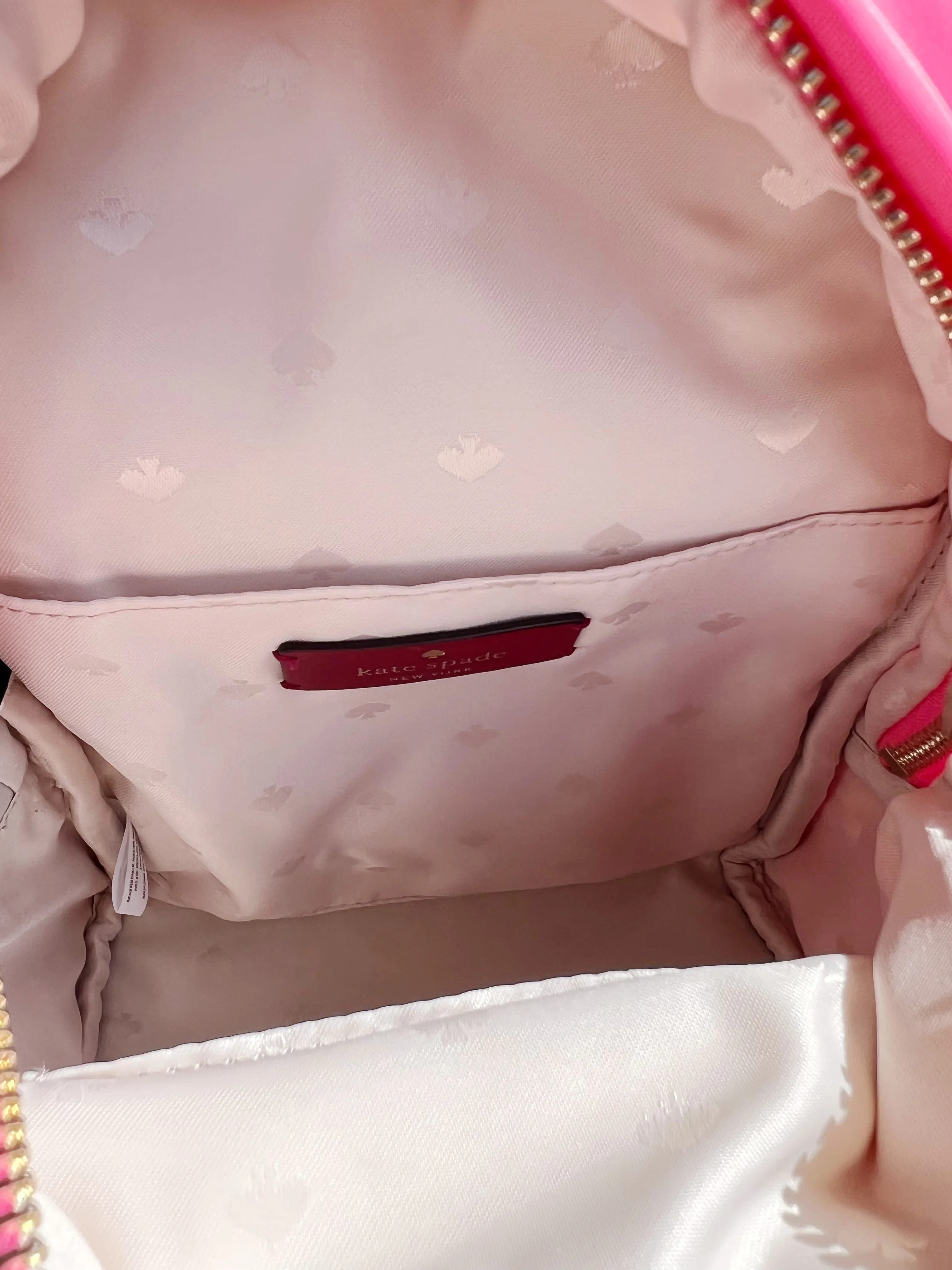 Kate Spade Chelsea The Little Better Nylon Mini Backpack Deep Dahli Pink