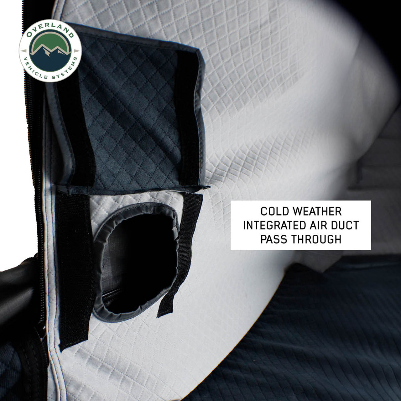 OVS XD Everest Cantilever Aluminum Roof Top Tent Grey Body & Black Rainfly 18489902