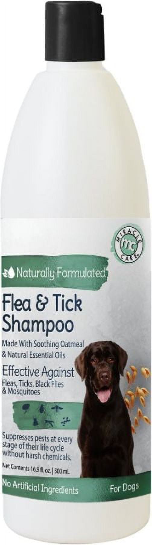 Natural Chemistry Flea & Tick Oatmeal Shampoo 16 oz Pack of 4