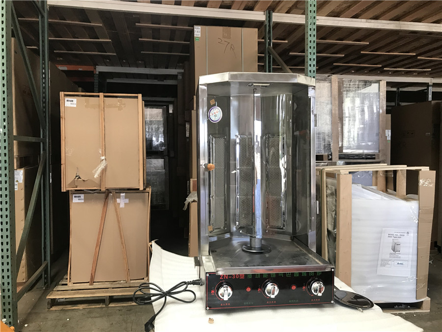 Vertical Broiler Doner Kebab Shawarma Turkey barbecue machine Spinning Kebab Grill